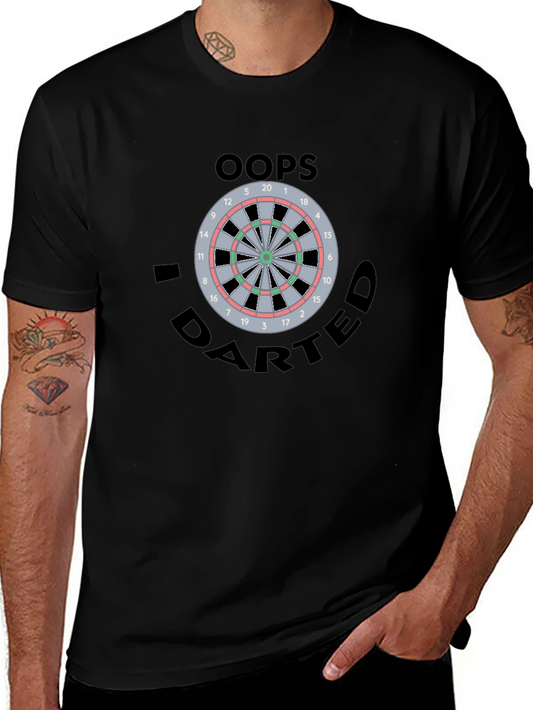 Oops I Darted T-Shirt - Dartboard Tee