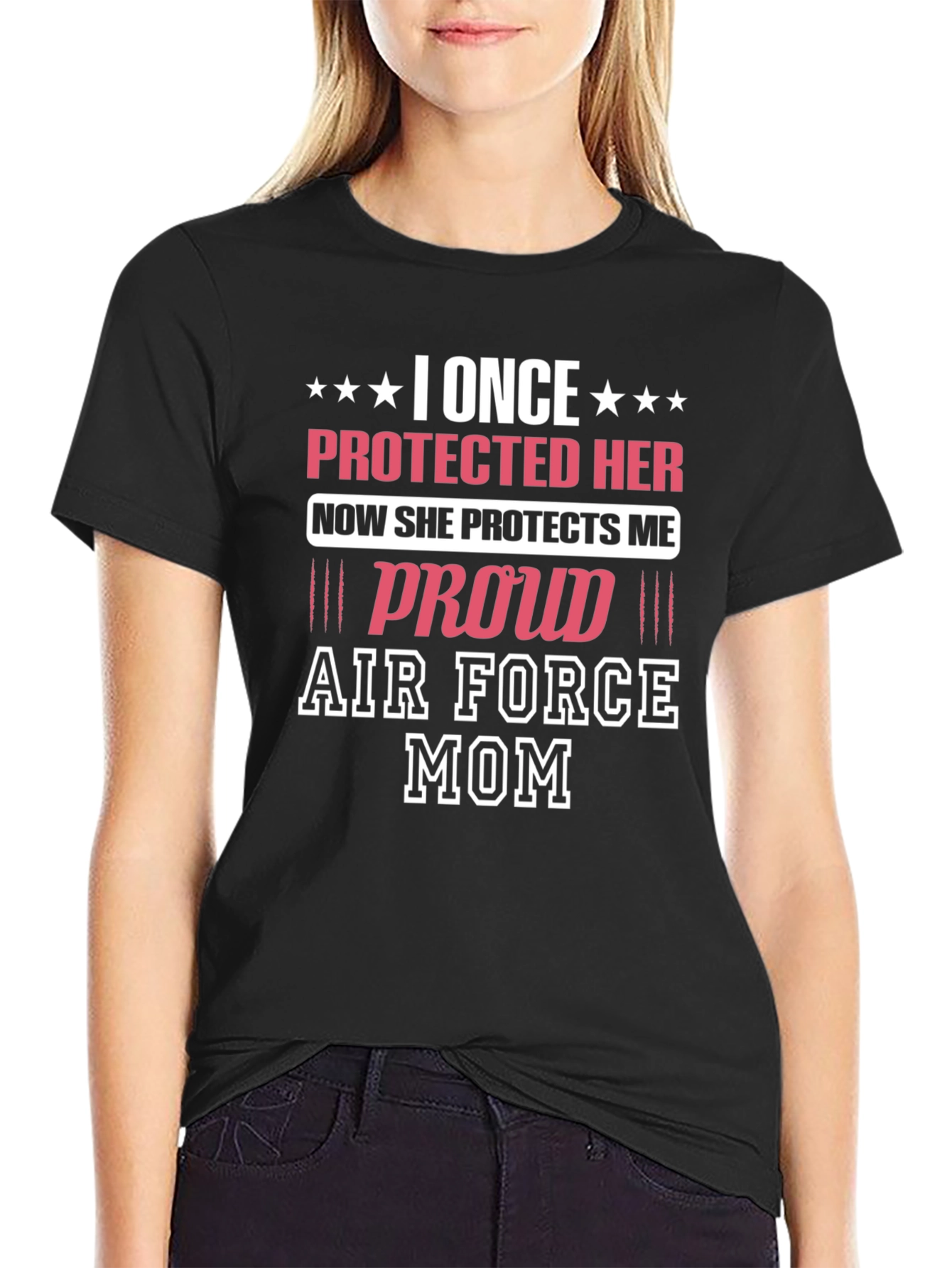 Proud Air Force Mom T-Shirt