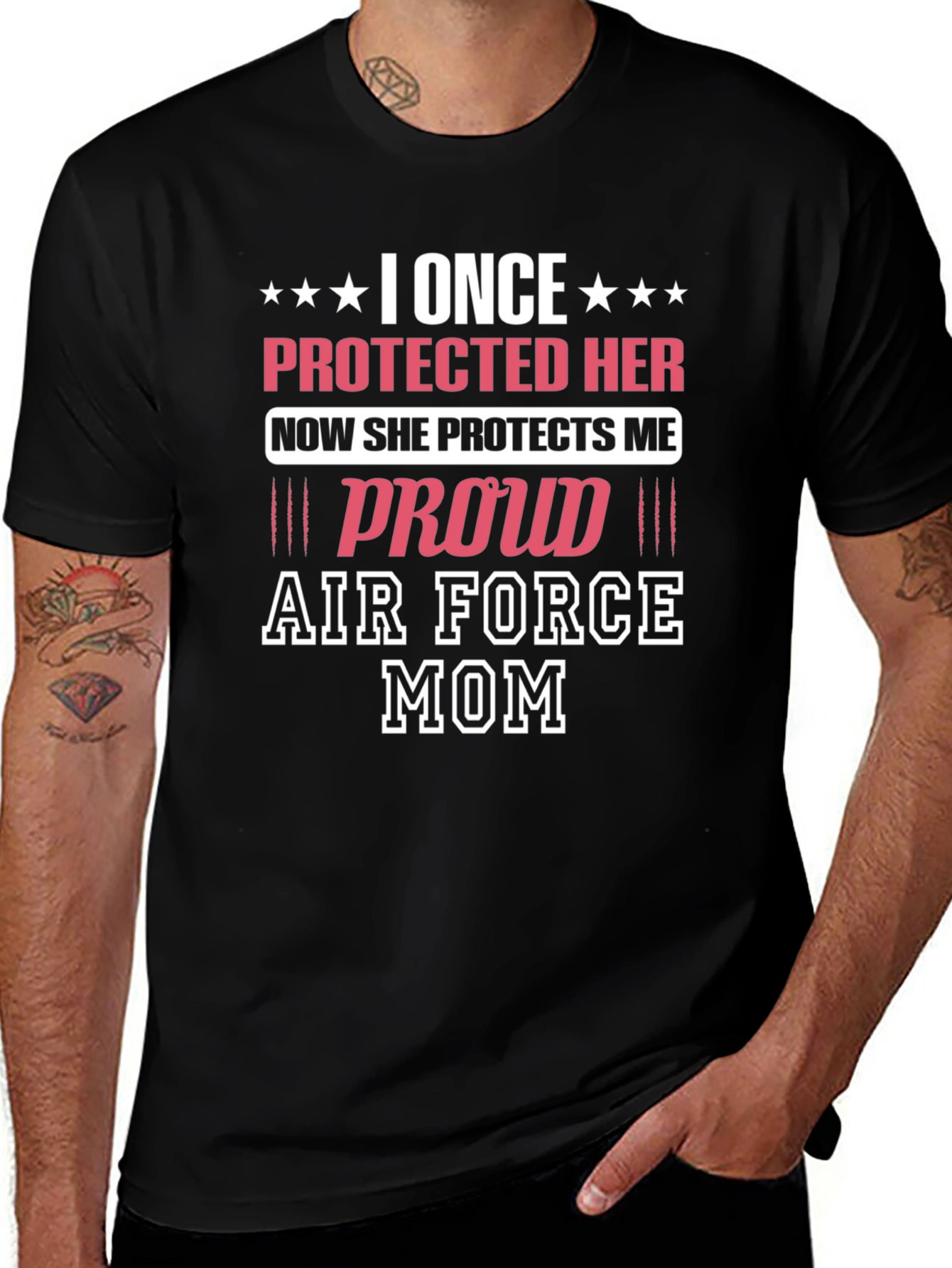 Proud Air Force Mom T-Shirt