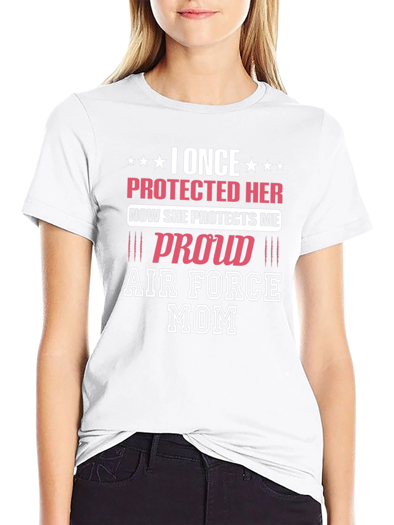 Proud Air Force Mom T-Shirt