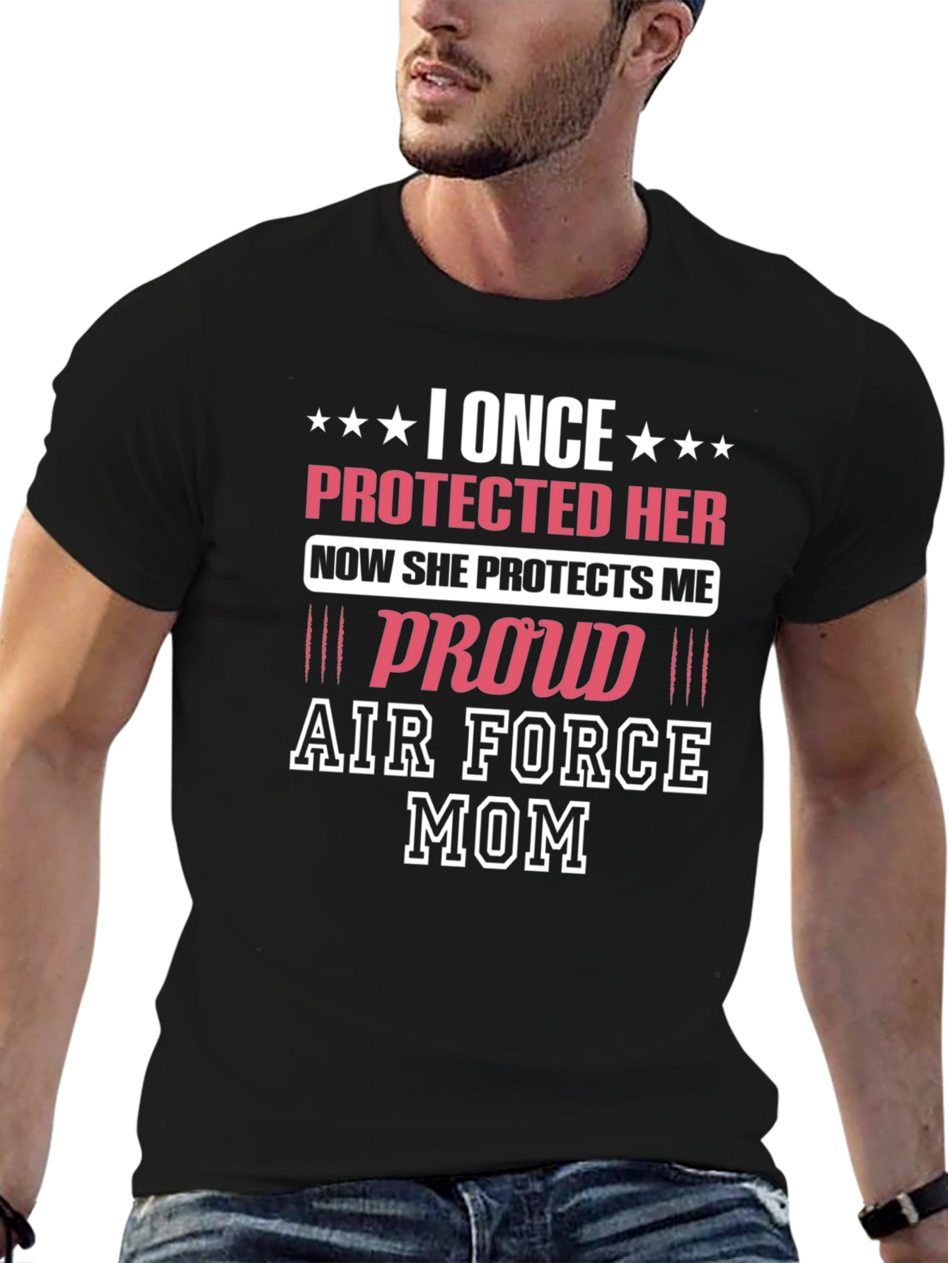 Proud Air Force Mom T-Shirt