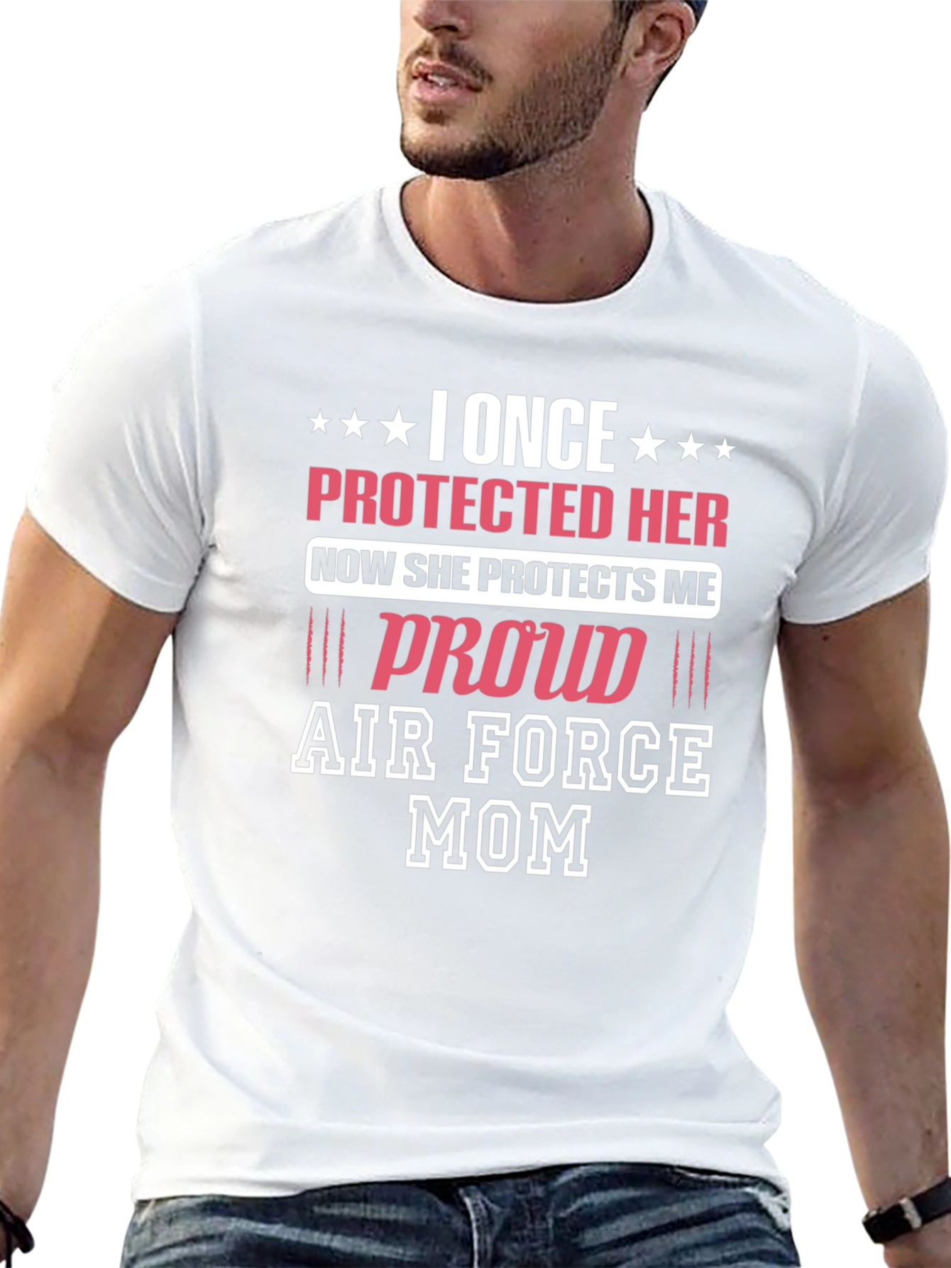 Proud Air Force Mom T-Shirt
