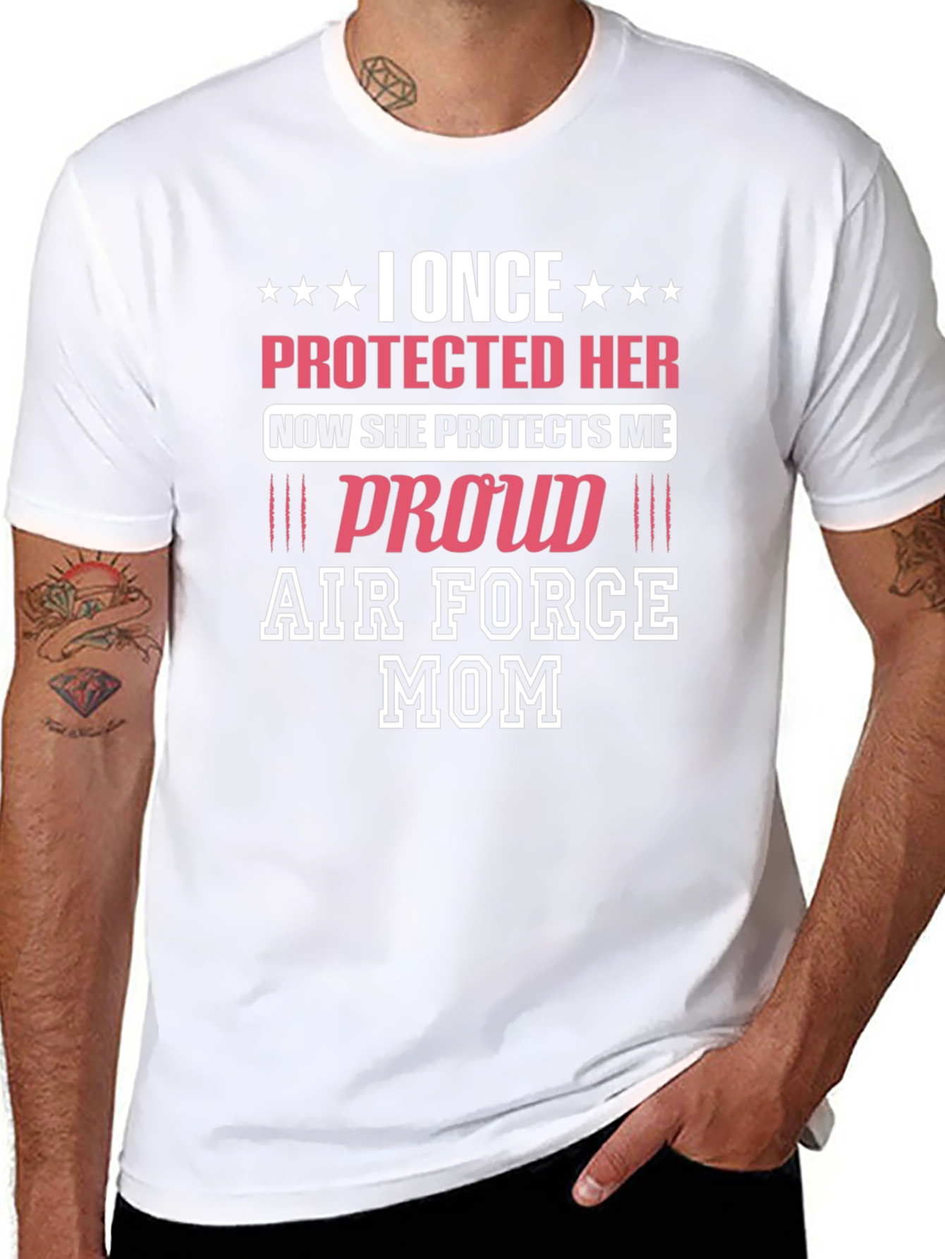Proud Air Force Mom T-Shirt