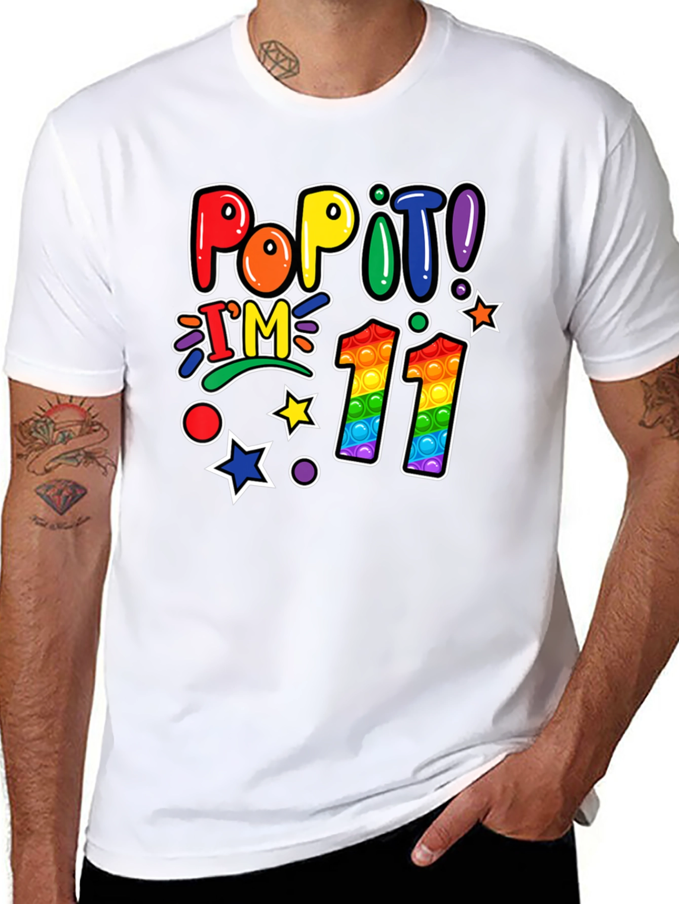 Pop It Im 11 Birthday T-Shirt