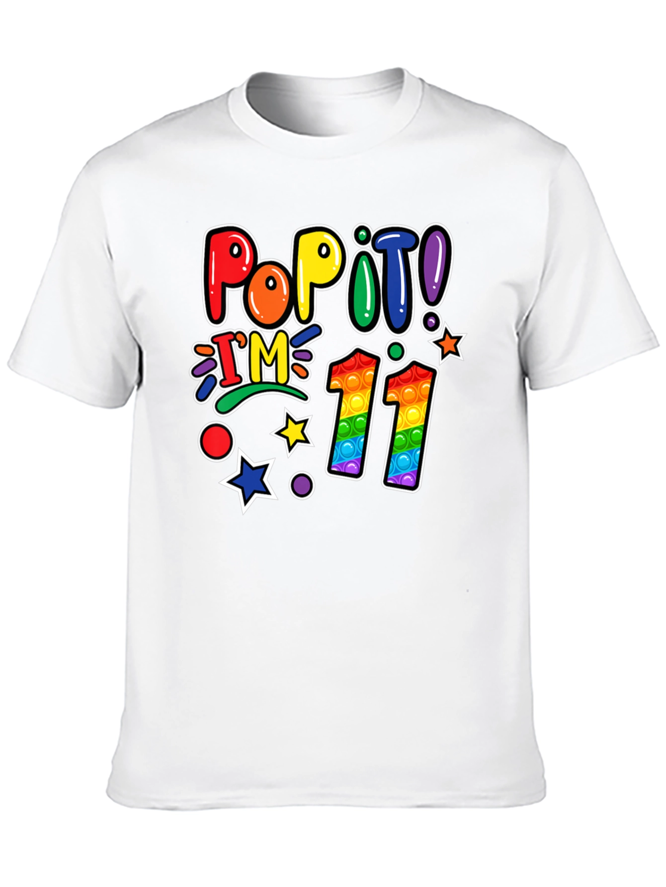 Pop It Im 11 Birthday T-Shirt