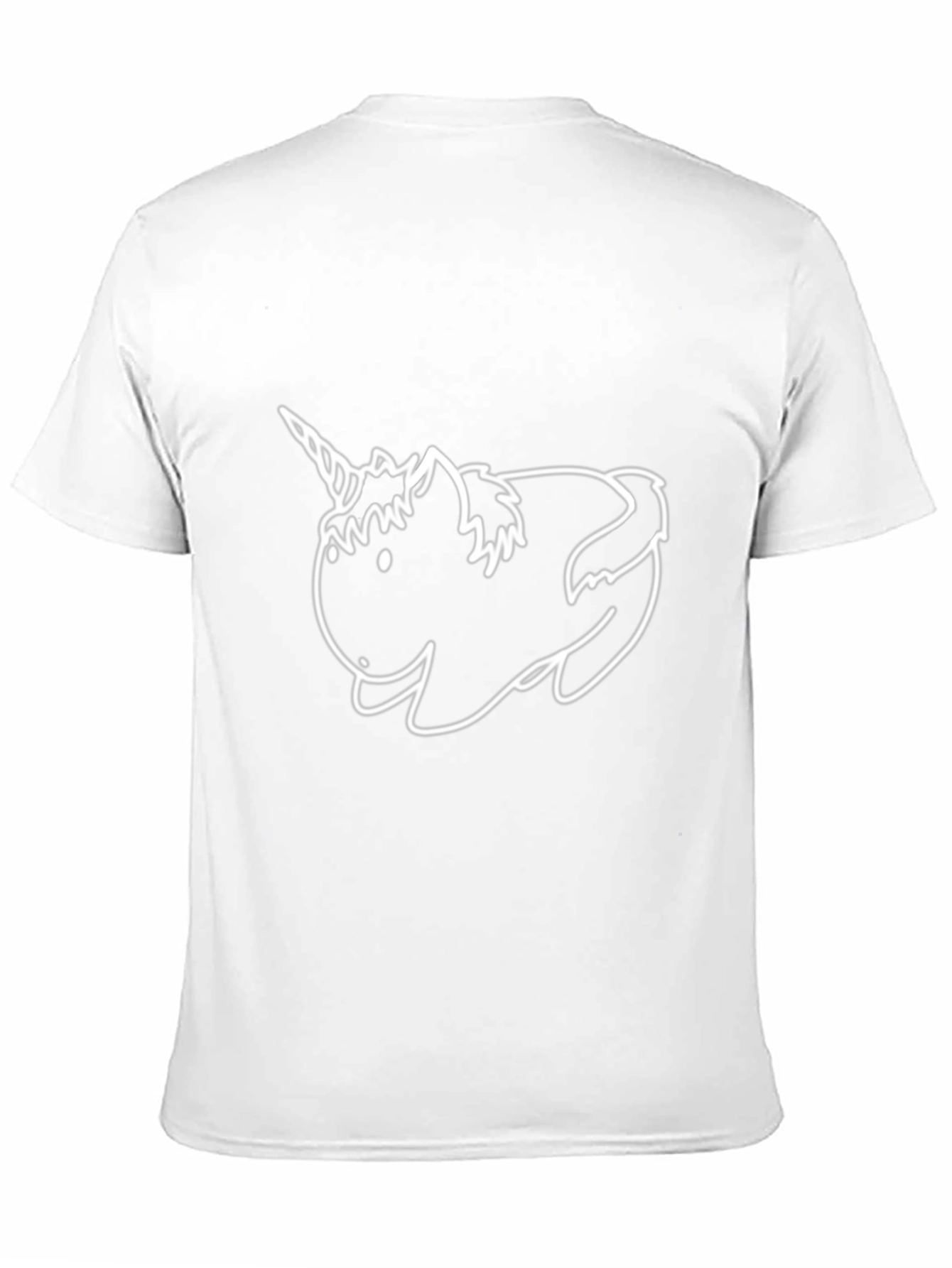 Unicorn Kawaii Black T-Shirt