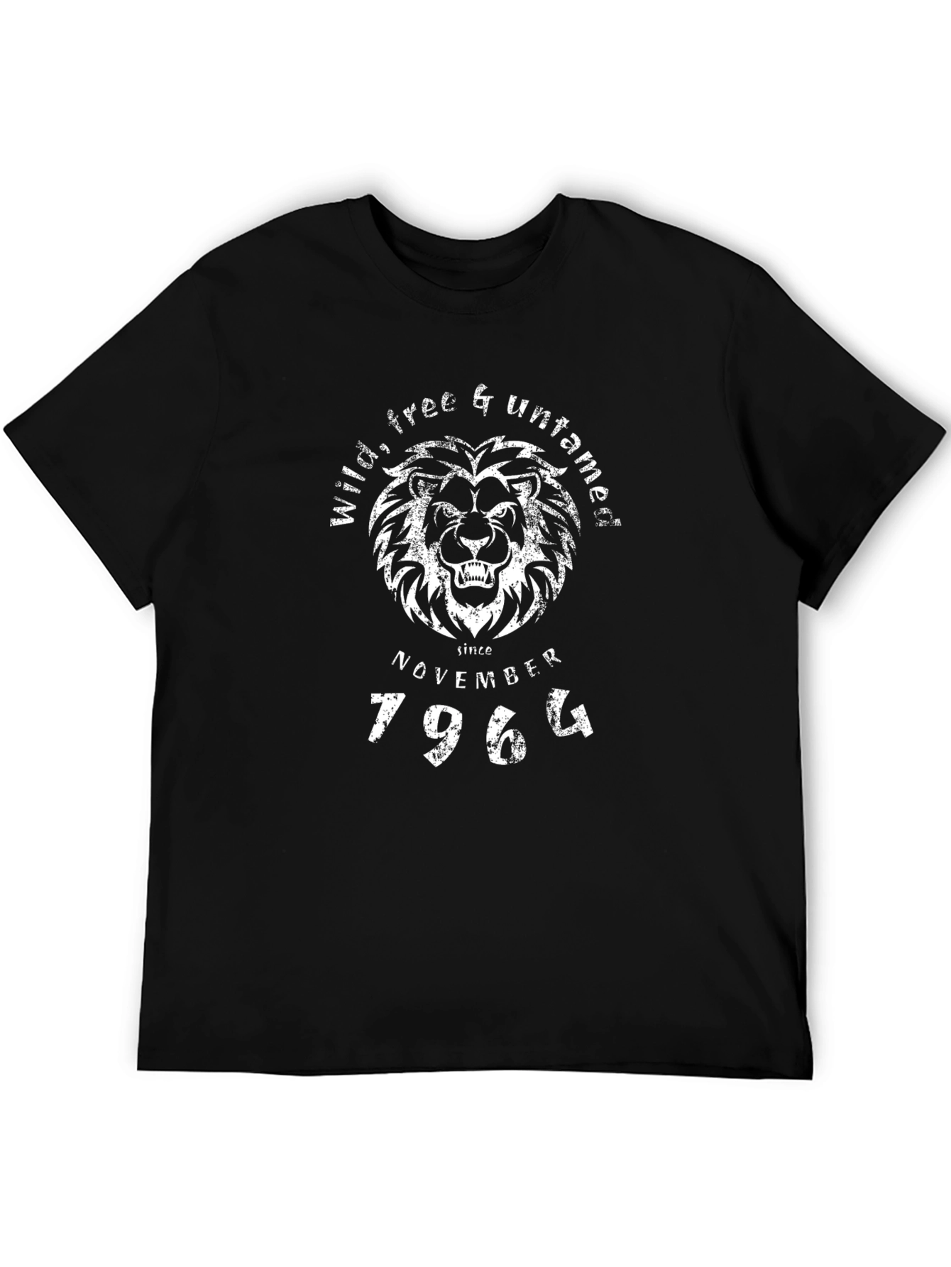 Wild Free Untamed Lion T-Shirt - November 1964