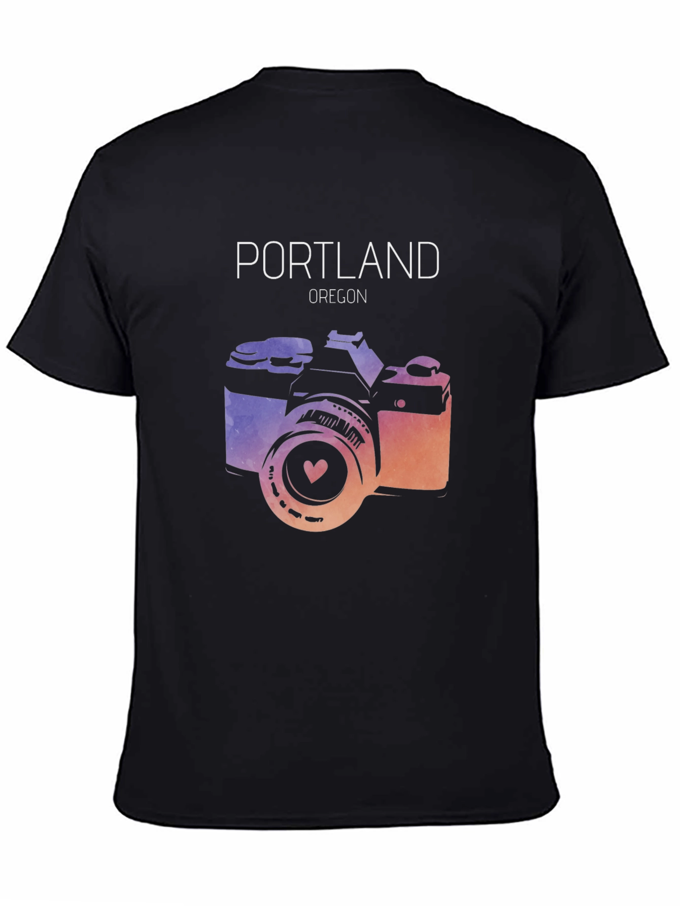 Portland Oregon Camera Graphic T-Shirt