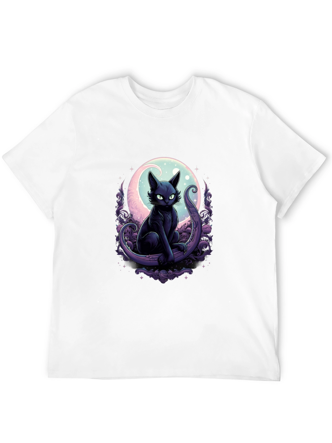 Mystic Cat Moon T-Shirt