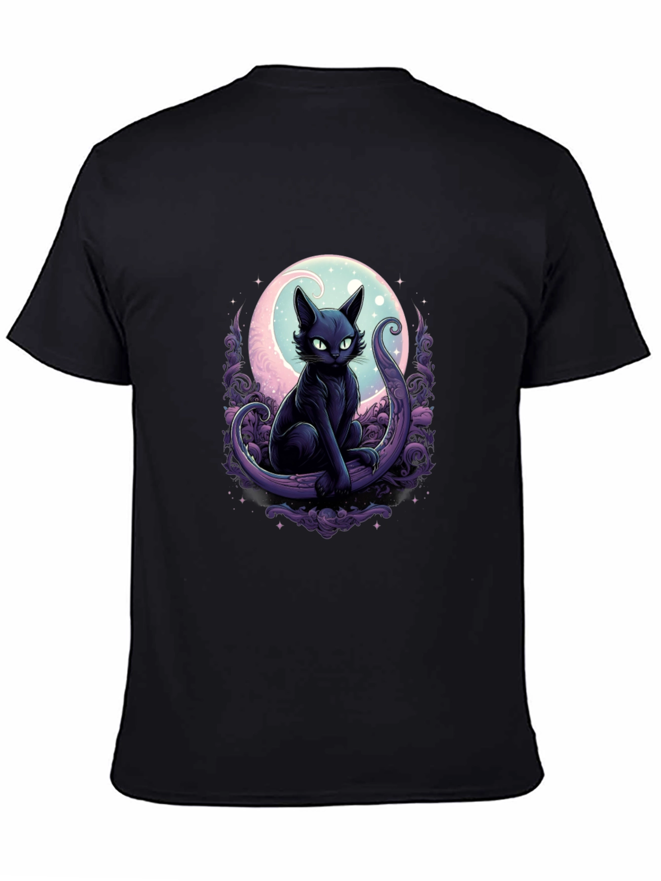 Mystic Cat Moon T-Shirt