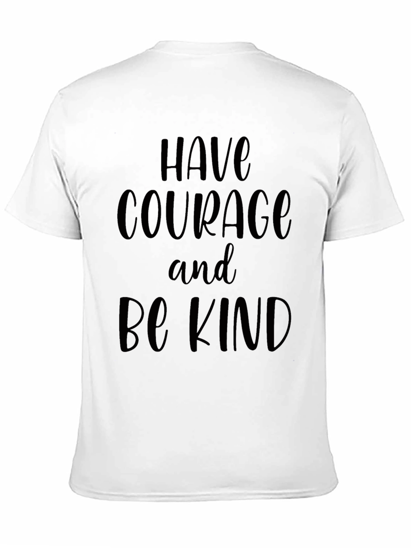 Have Courage and Be Kind Black Tee