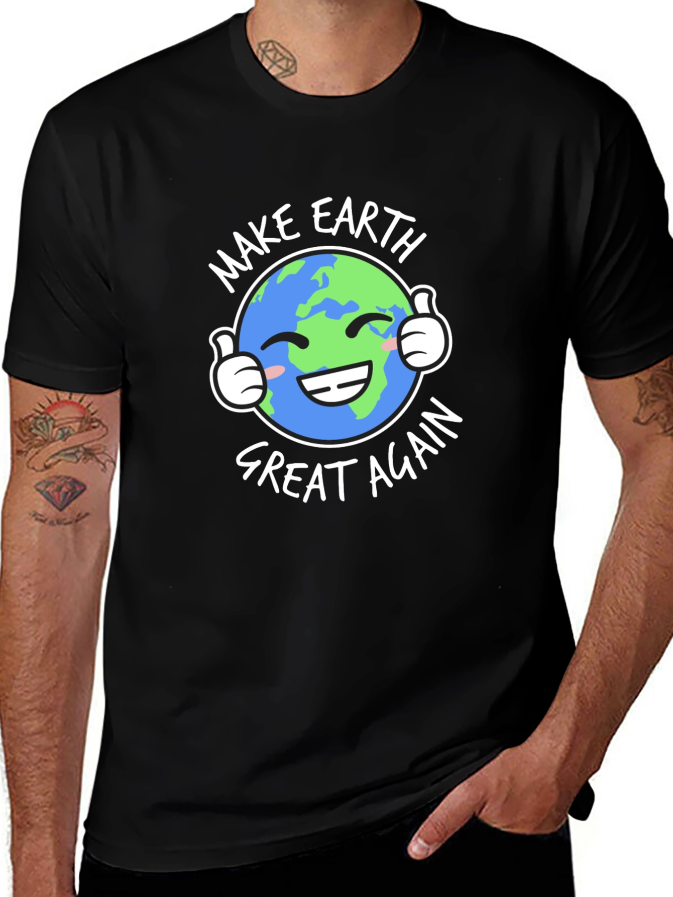Make Earth Great Again Graphic T-Shirt