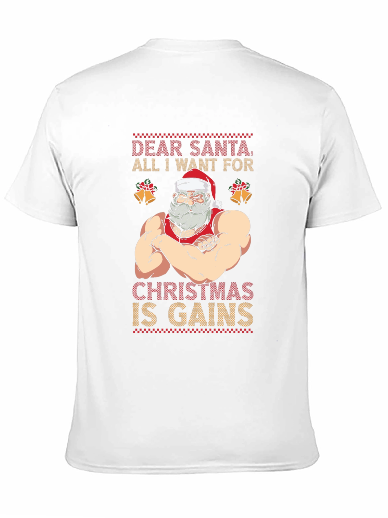 Funny Santa Christmas Gains T-Shirt
