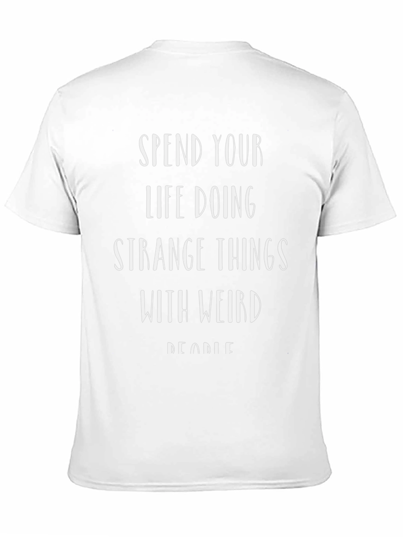 Strange Things T-Shirt - Mens Black Graphic Tee