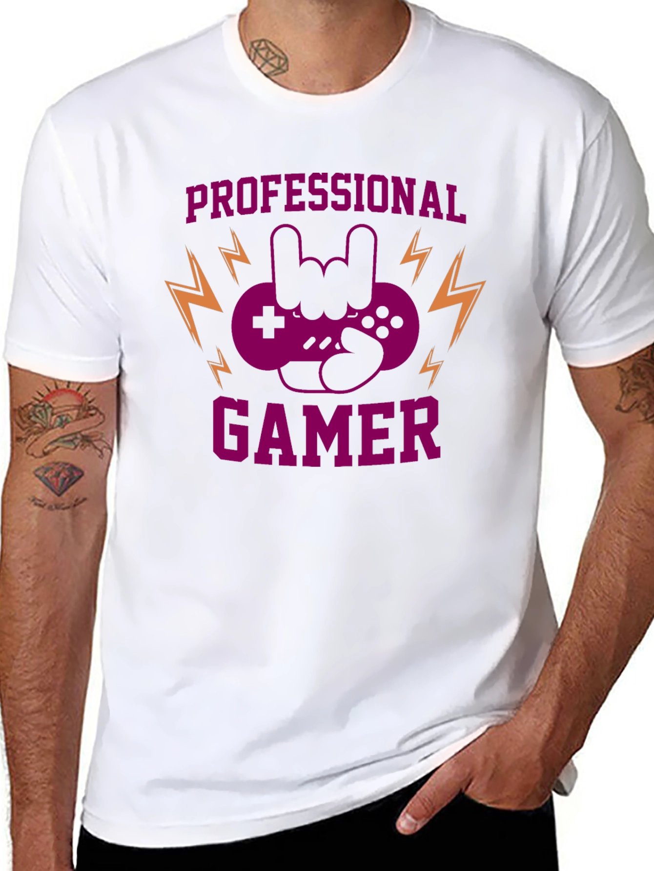 Professional Gamer Black T-Shirt