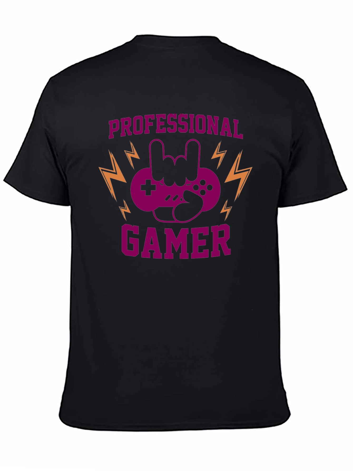 Professional Gamer Black T-Shirt