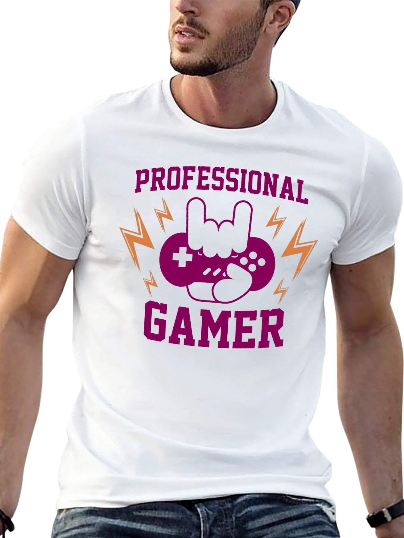 Professional Gamer Black T-Shirt