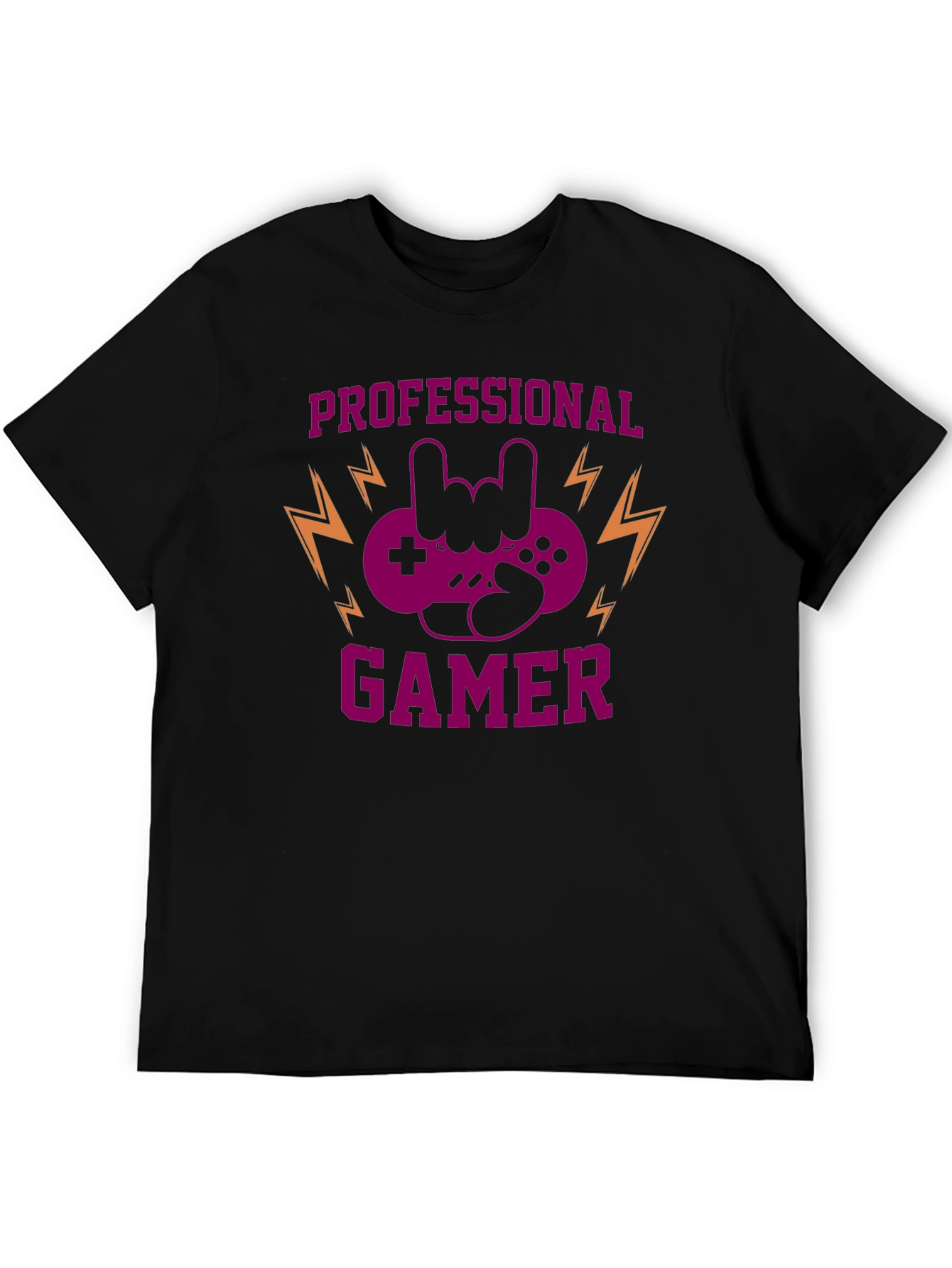 Professional Gamer Black T-Shirt
