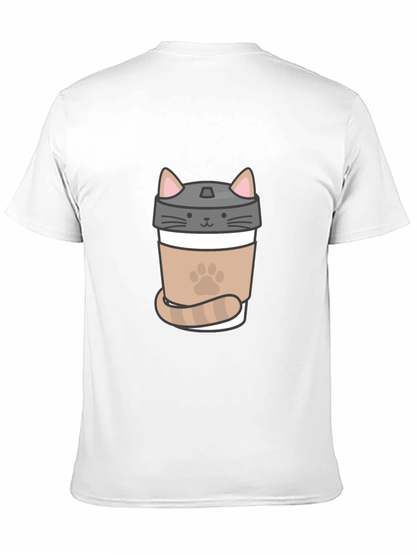Cat Coffee T-Shirt - Cute Coffee Lover Tee