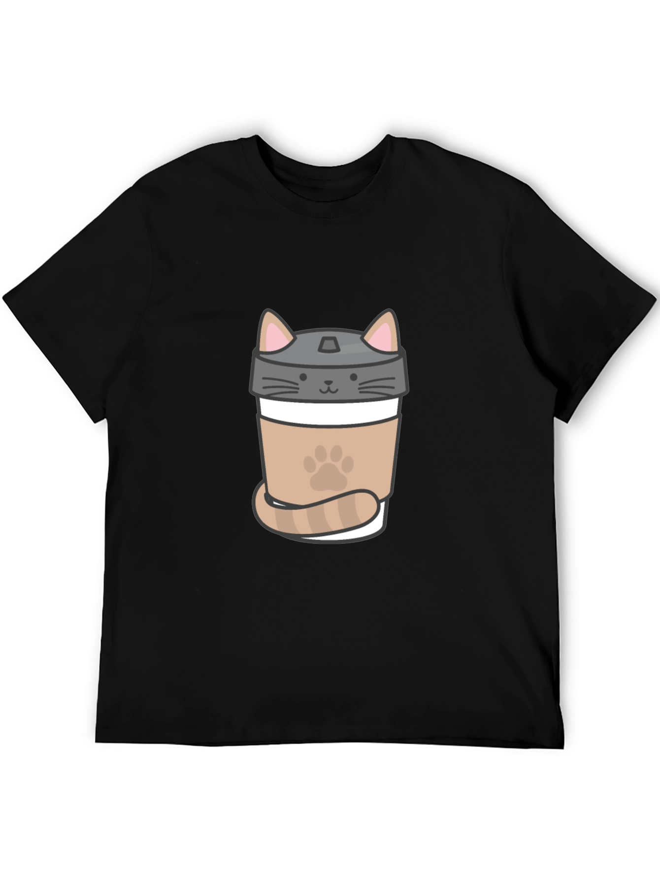 Cat Coffee T-Shirt - Cute Coffee Lover Tee