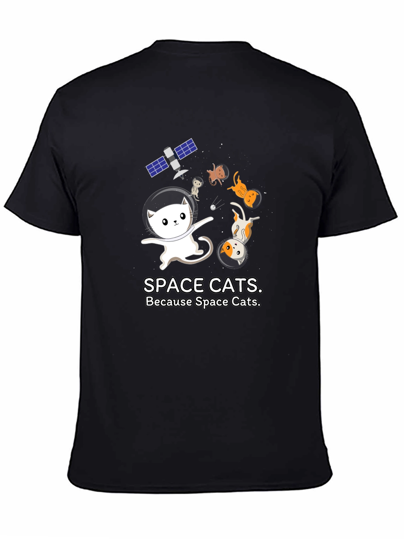 Space Cats T-Shirt - Astronaut Cat Design