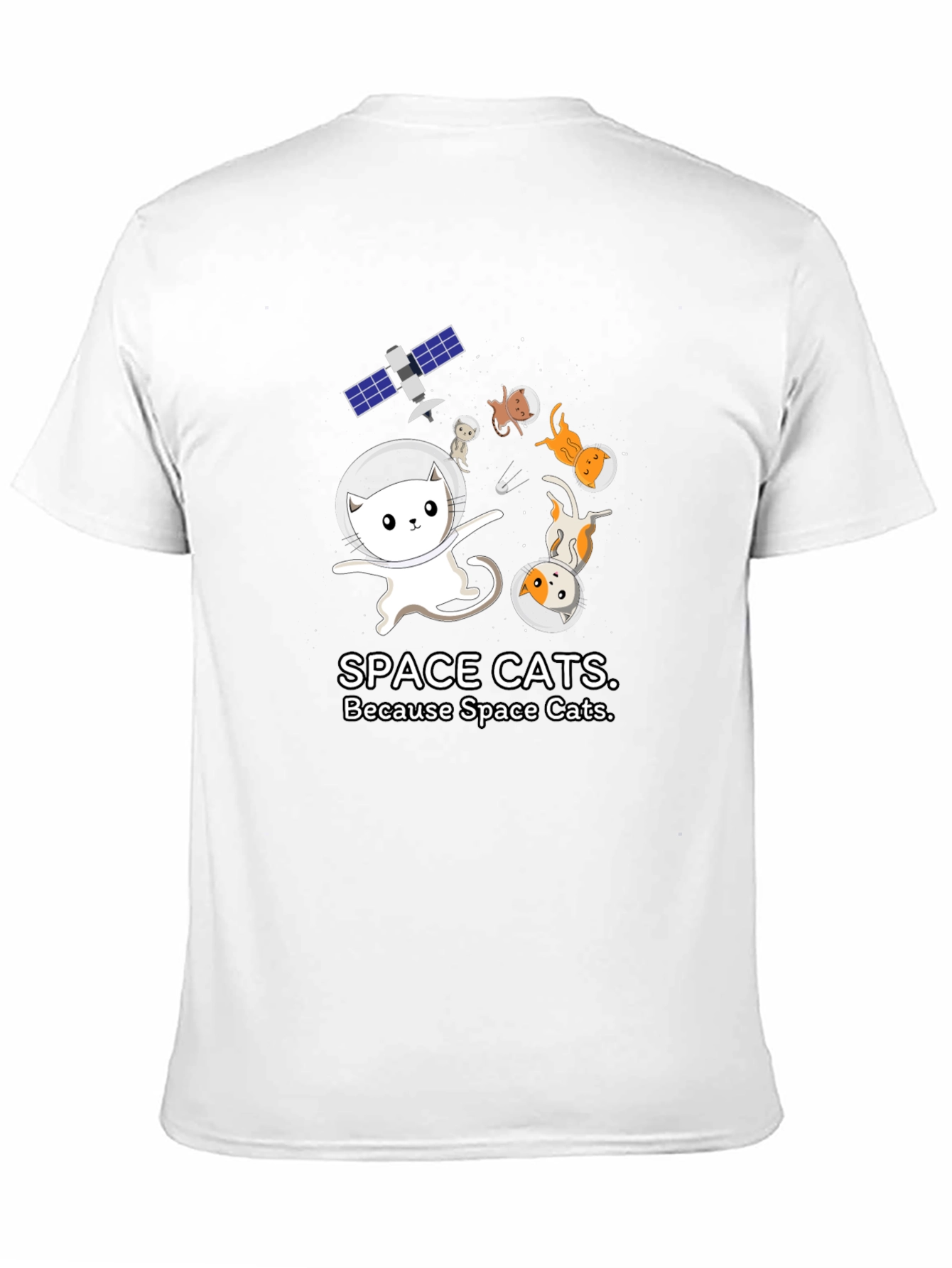 Space Cats T-Shirt - Astronaut Cat Design