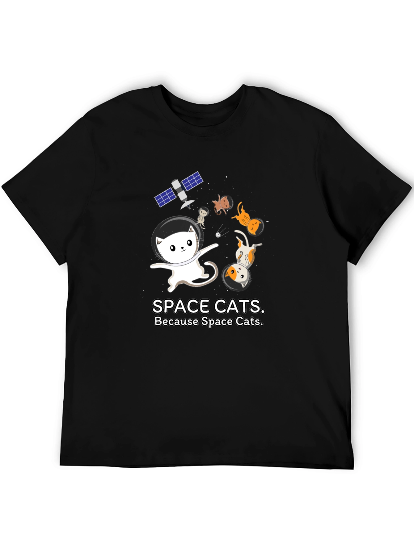 Space Cats T-Shirt - Astronaut Cat Design