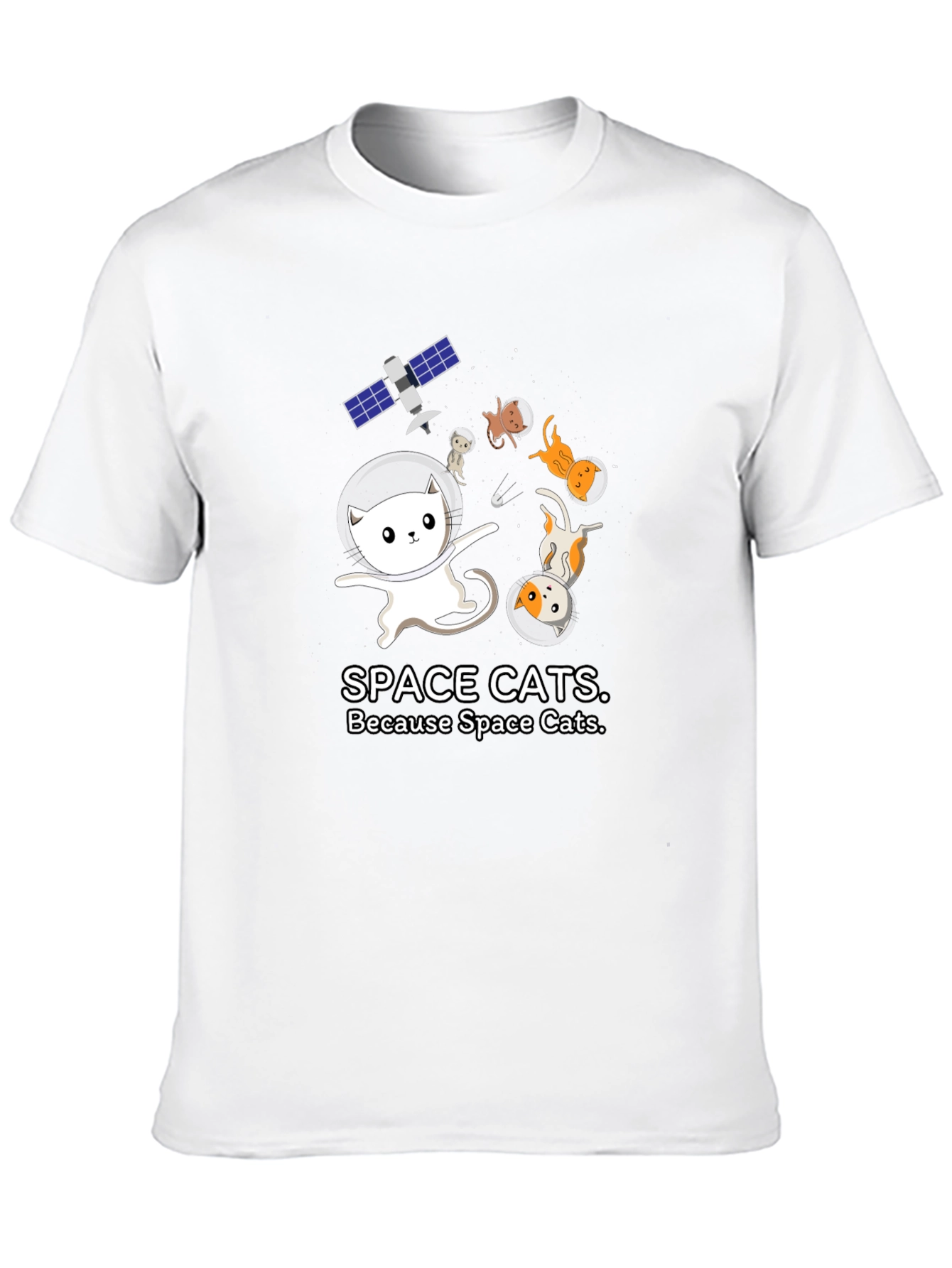 Space Cats T-Shirt - Astronaut Cat Design