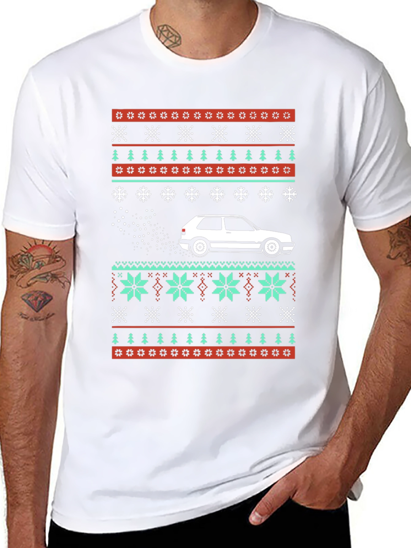 Holiday Car Graphic Tee