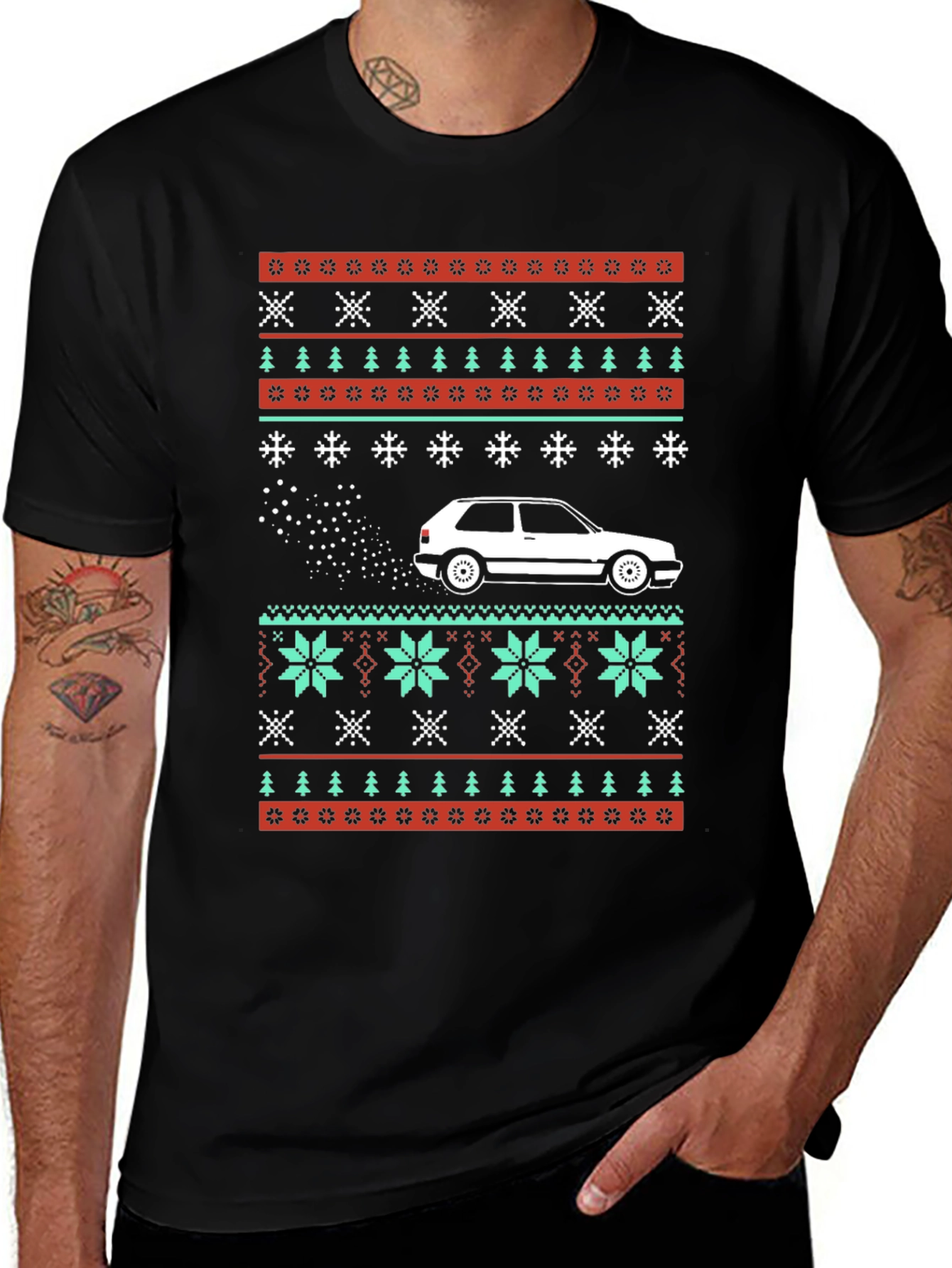 Holiday Car Graphic Tee