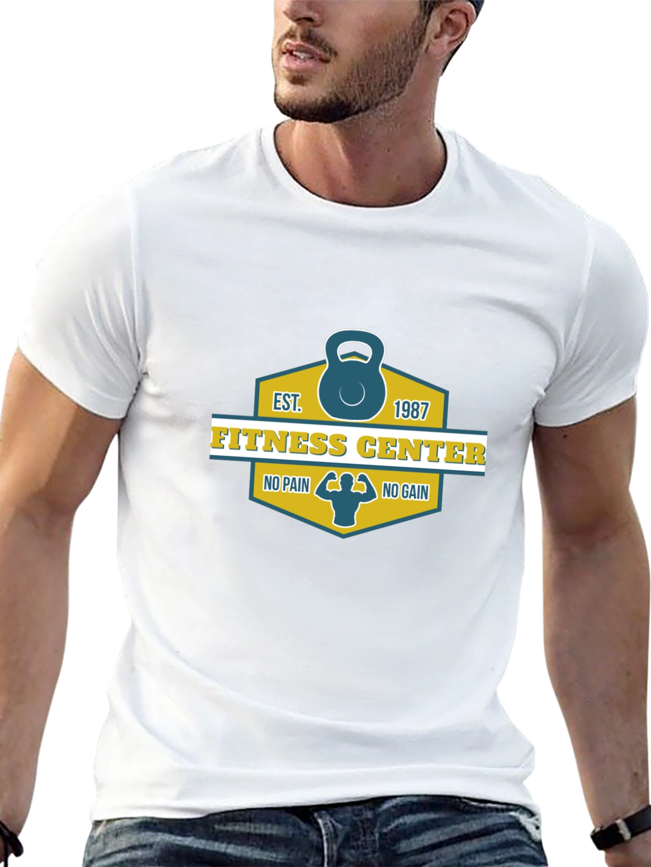 Fitness Center Est. 1987 Gym T-Shirt