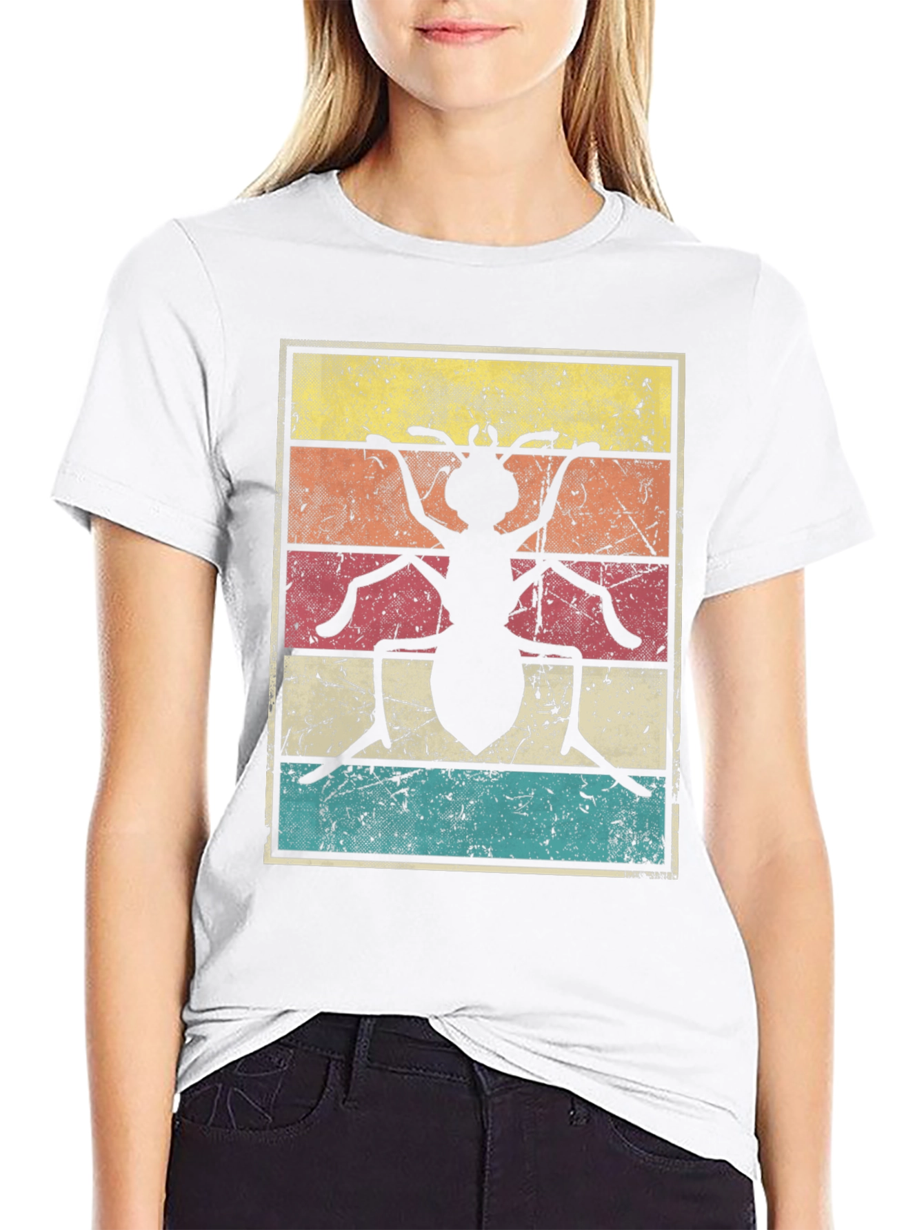 Retro Ant Graphic T-Shirt