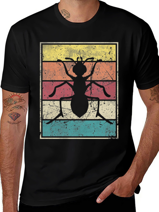 Retro Ant Graphic T-Shirt