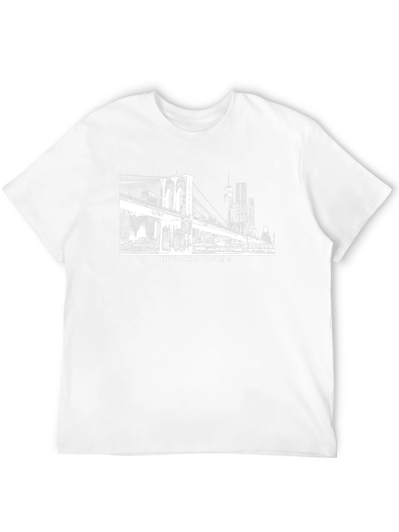 Brooklyn Bridge Graphic Tee - Black