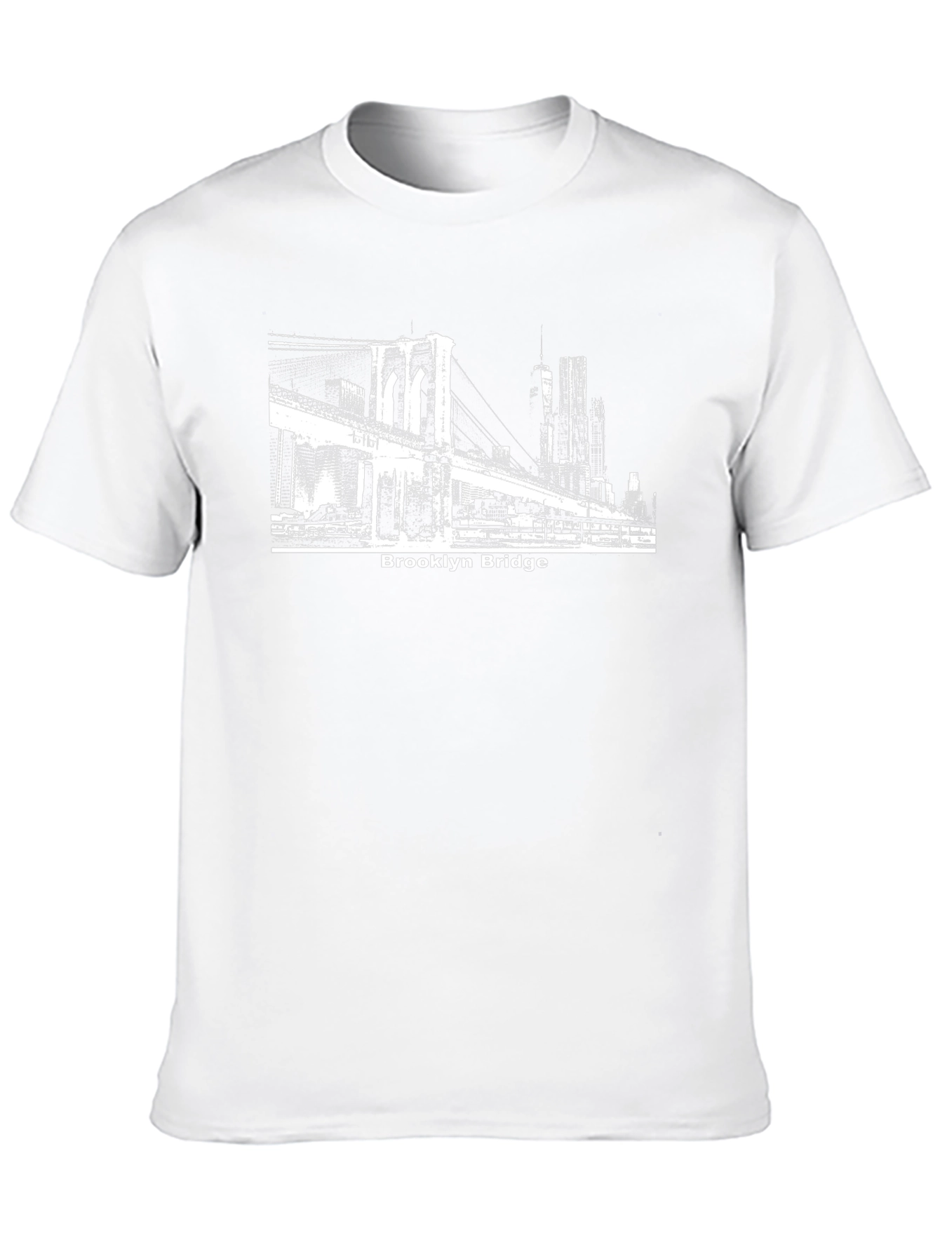 Brooklyn Bridge Graphic Tee - Black