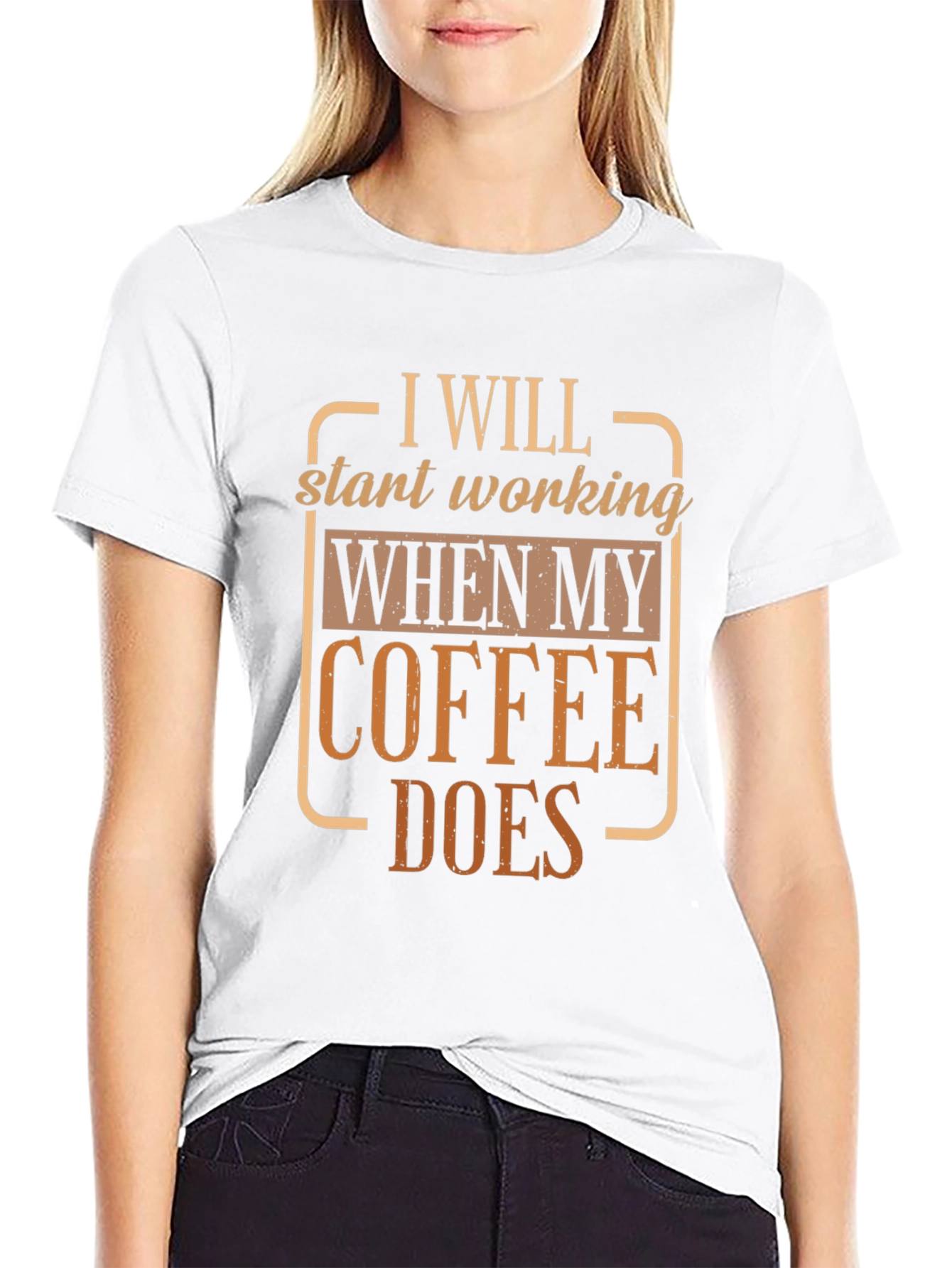 Coffee Does T-Shirt - Funny Work Tee
