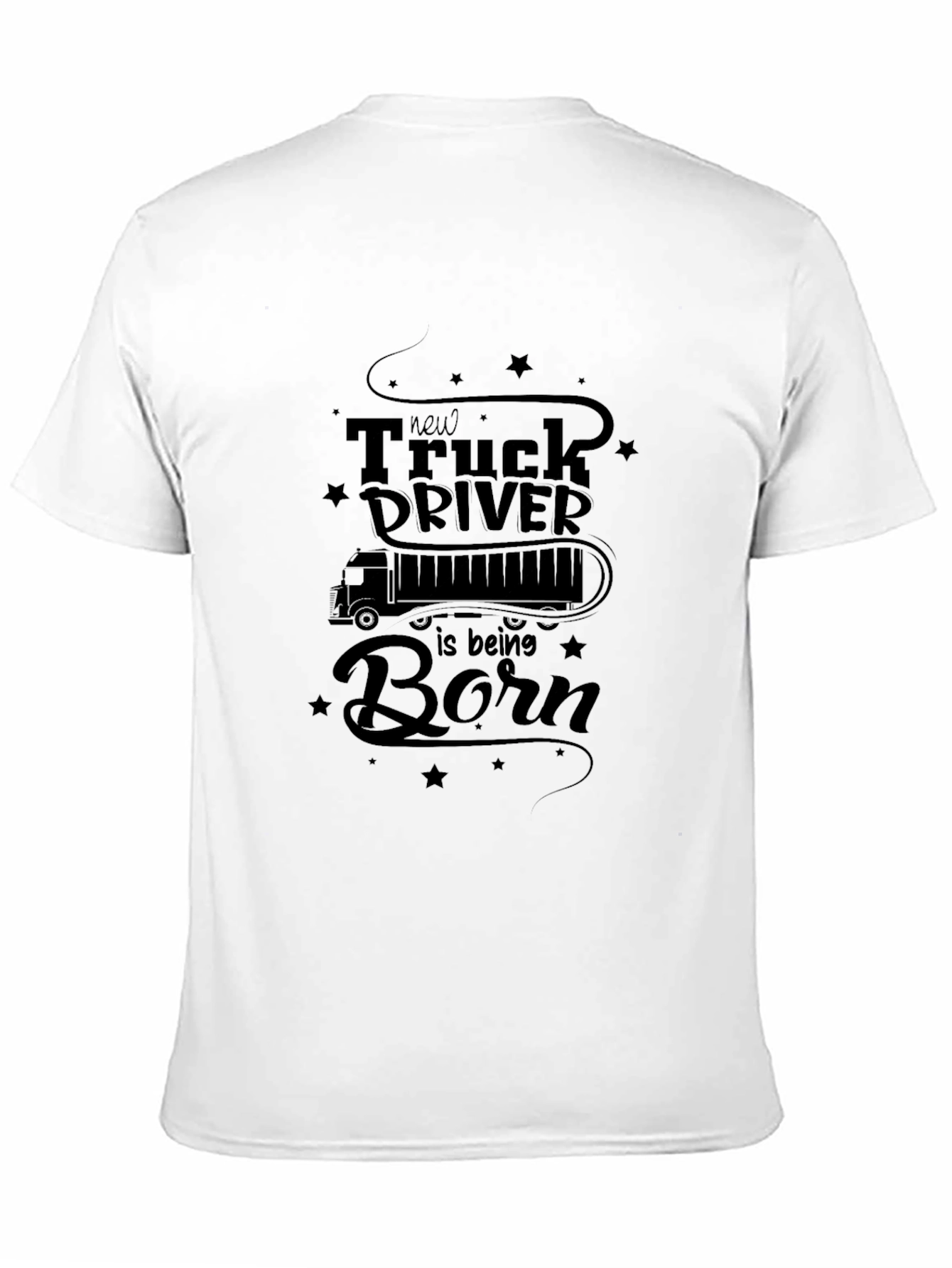 New Truck Driver Black T-Shirt