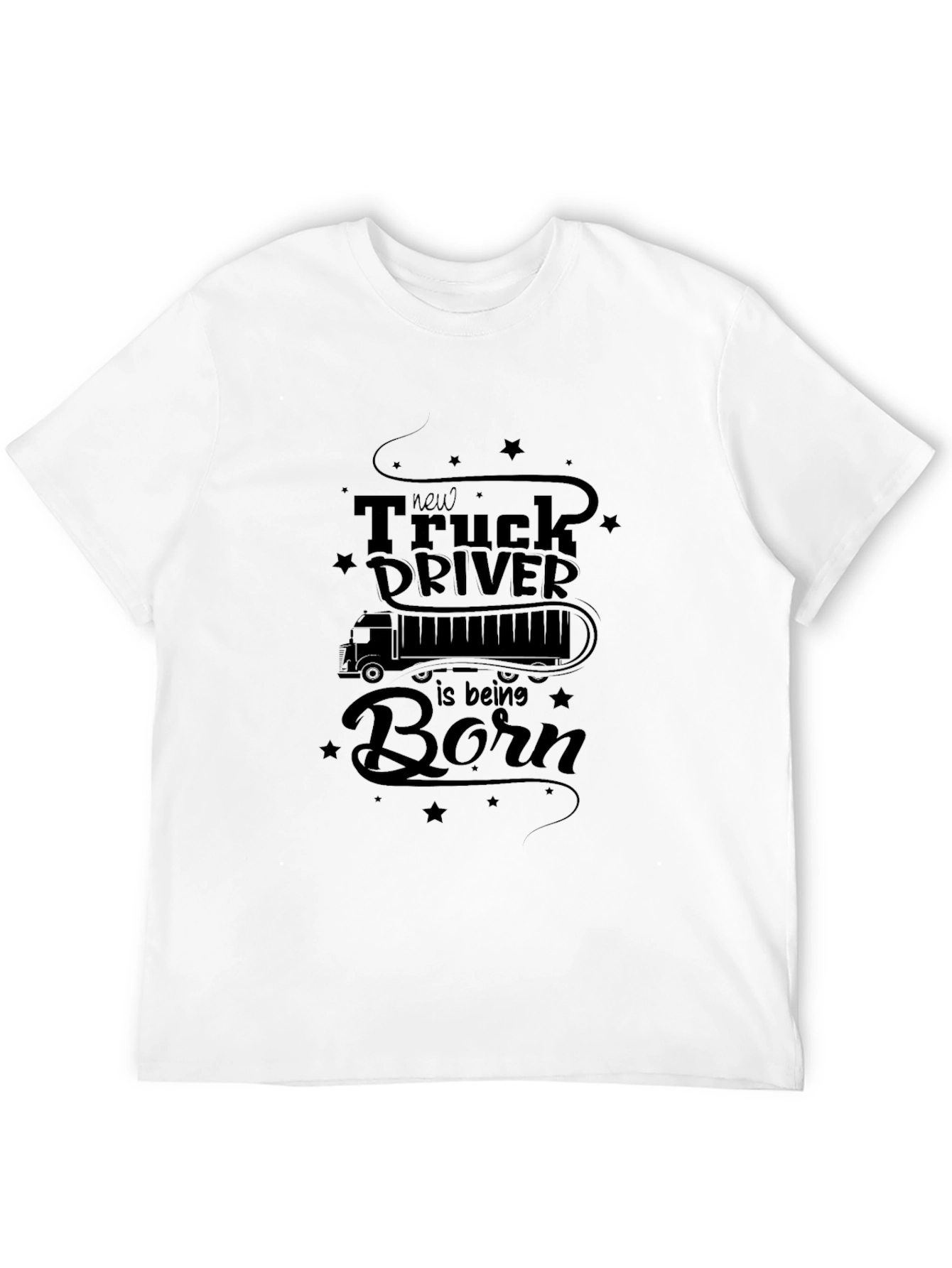 New Truck Driver Black T-Shirt