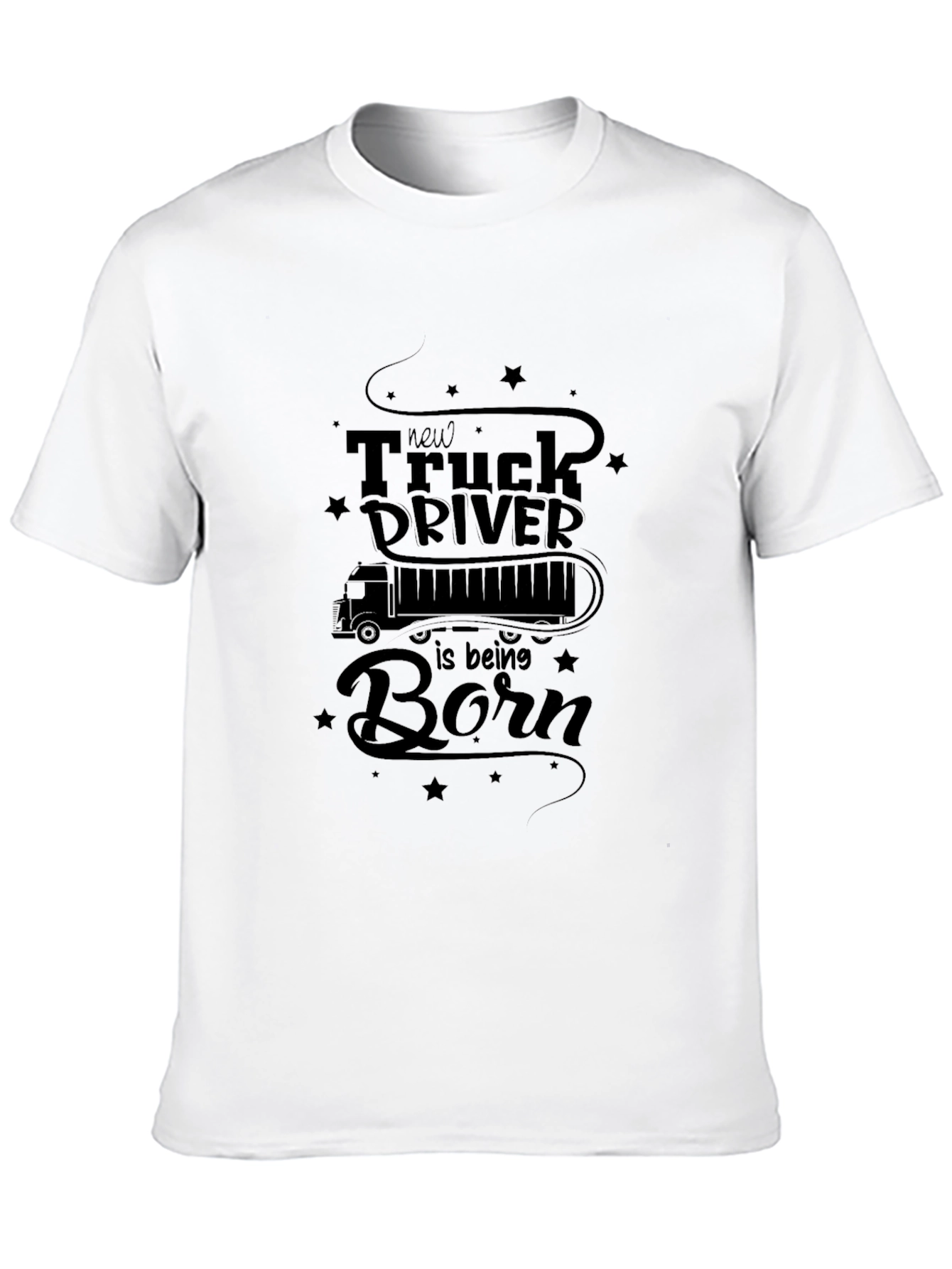 New Truck Driver Black T-Shirt