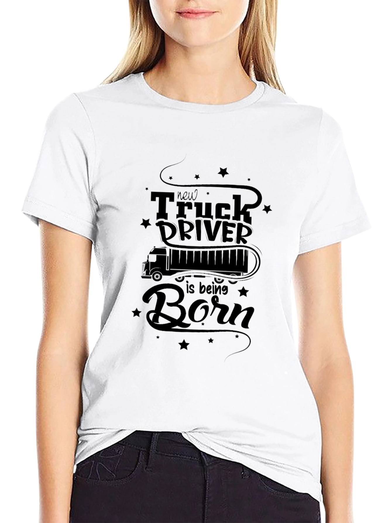 New Truck Driver Black T-Shirt