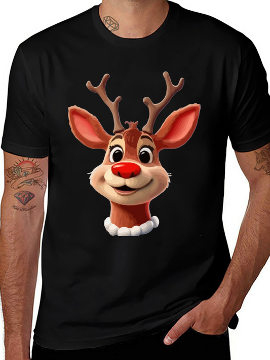 Festive Reindeer Graphic Tee