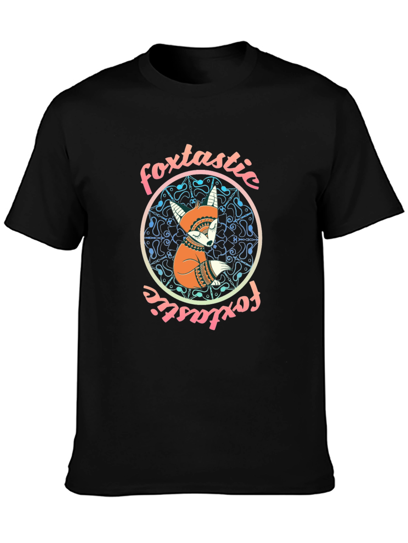 Foxtastic Graphic Print T-Shirt