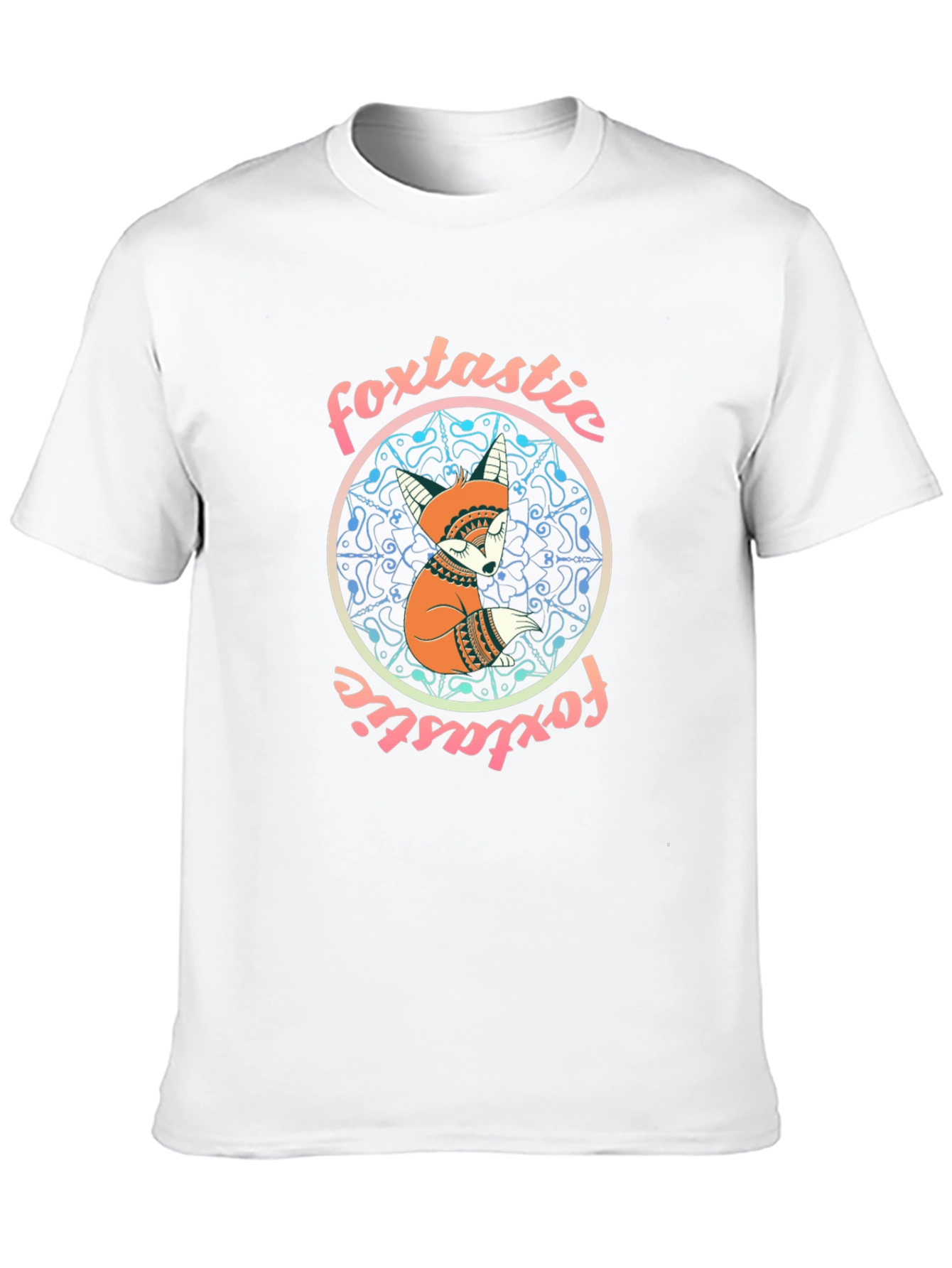 Foxtastic Graphic Print T-Shirt