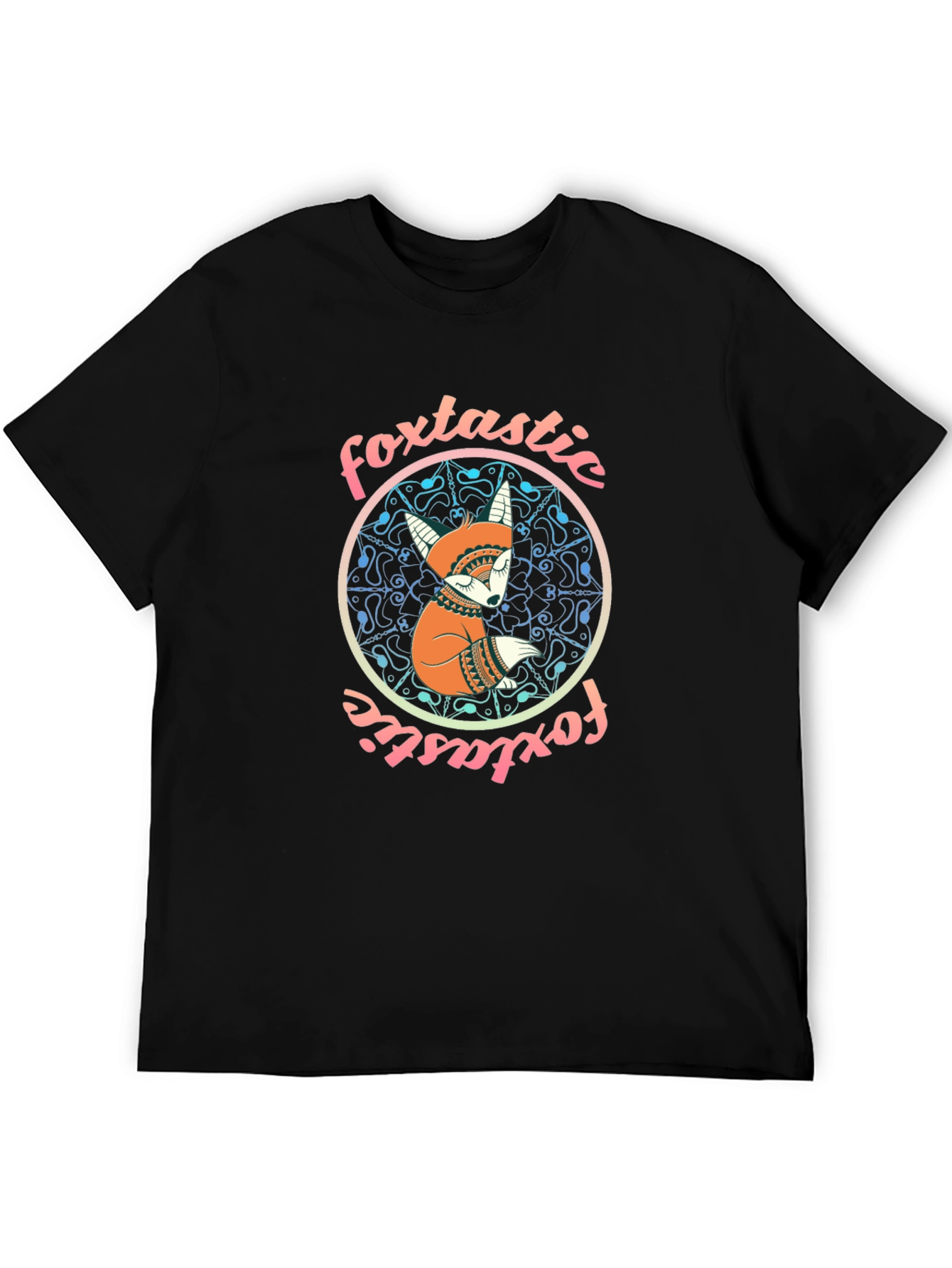 Foxtastic Graphic Print T-Shirt