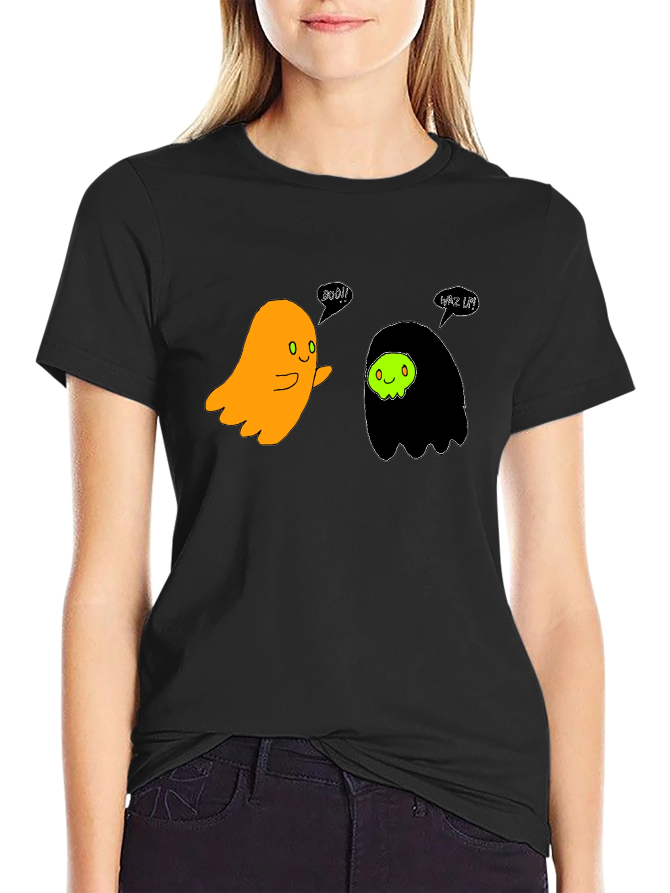 Funny Ghost T-Shirt - Halloween Spooky Season