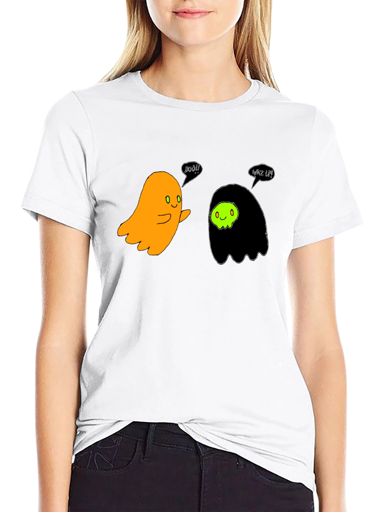 Funny Ghost T-Shirt - Halloween Spooky Season