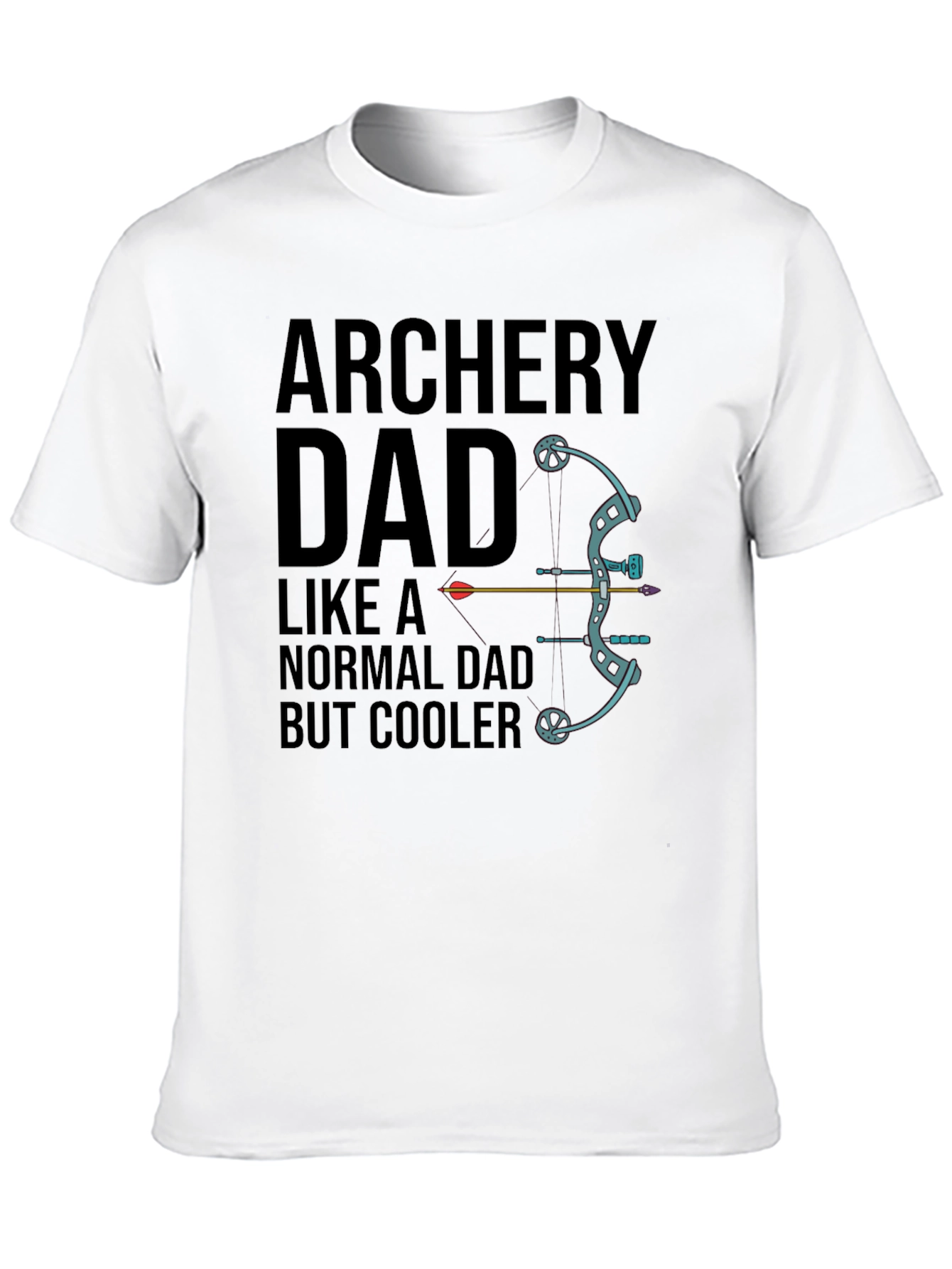 Archery Dad T-Shirt - Cool Fathers Day Gift