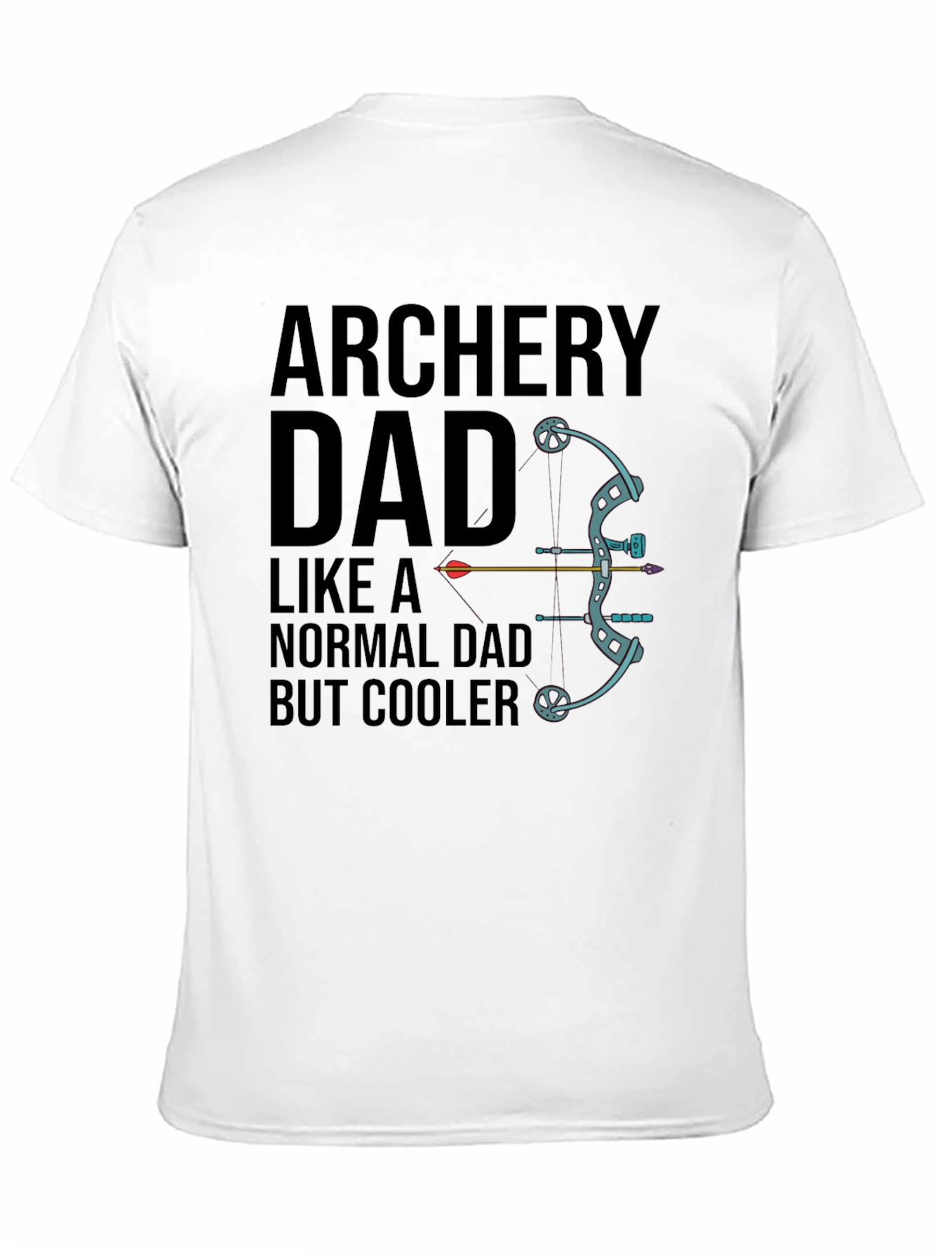 Archery Dad T-Shirt - Cool Fathers Day Gift