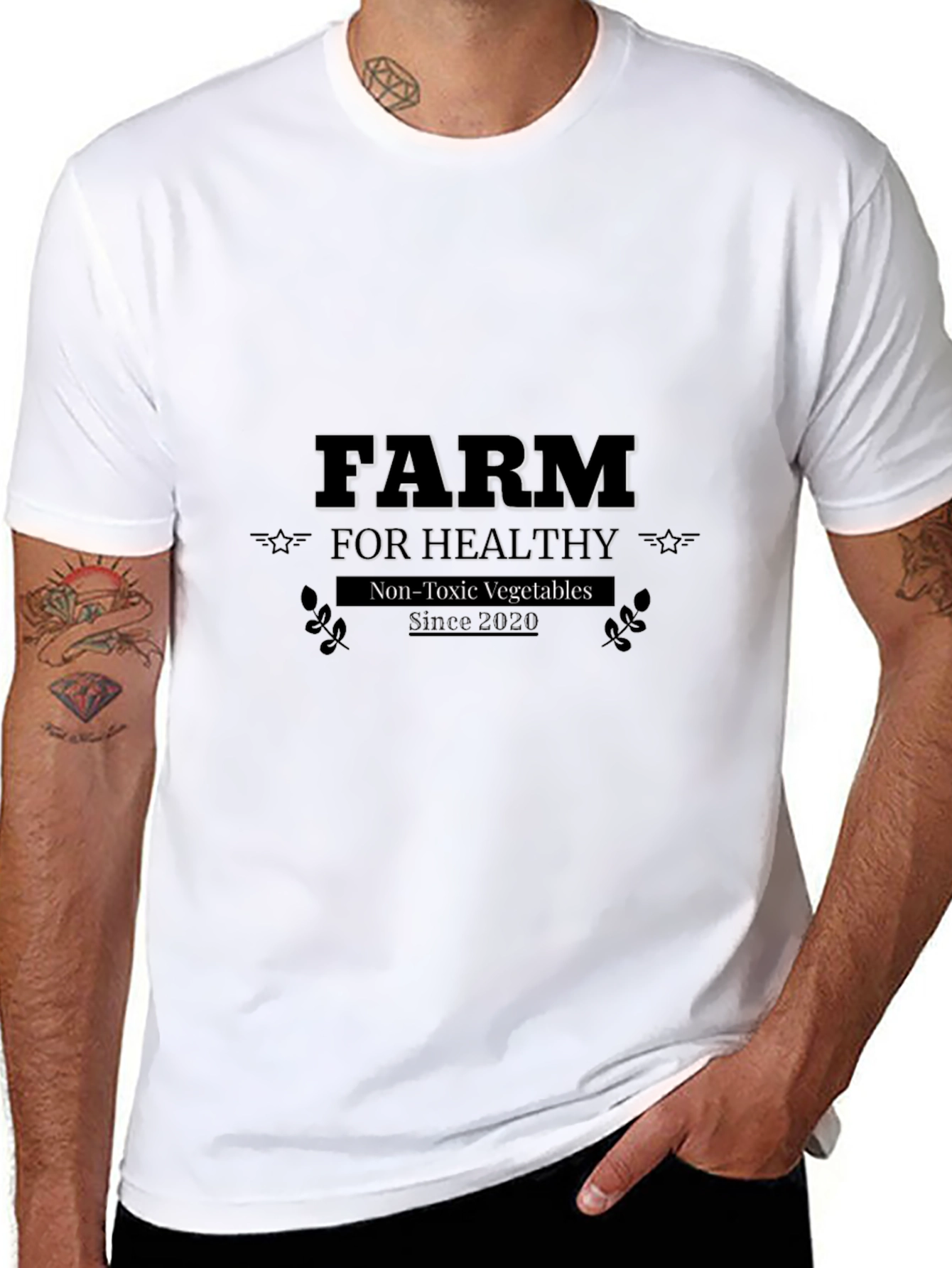 Farm for Healthy Non-Toxic Vegetables T-Shirt