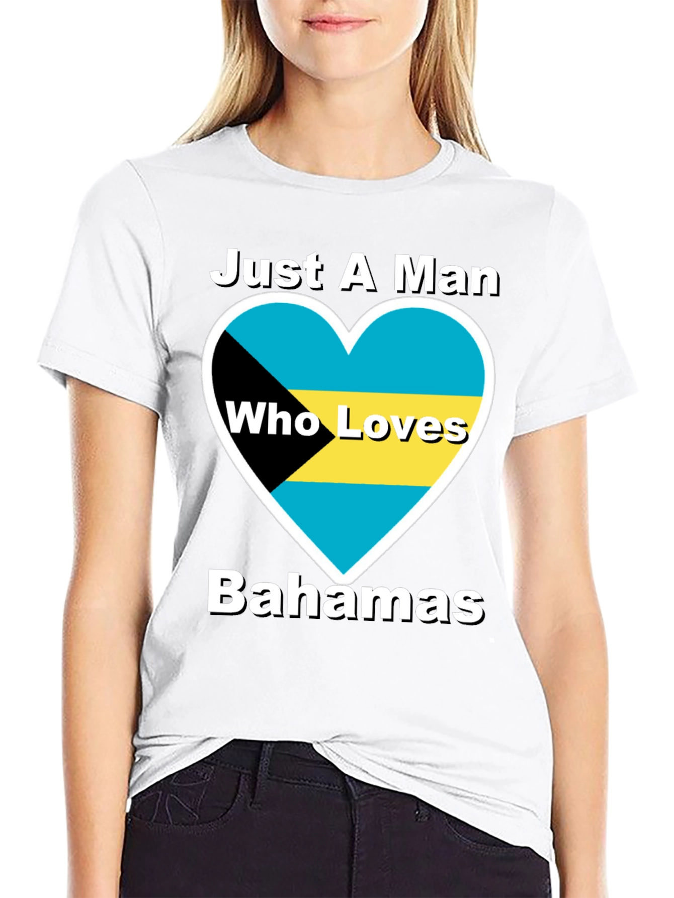 Bahamas Lover T-Shirt - Mens Black Tee